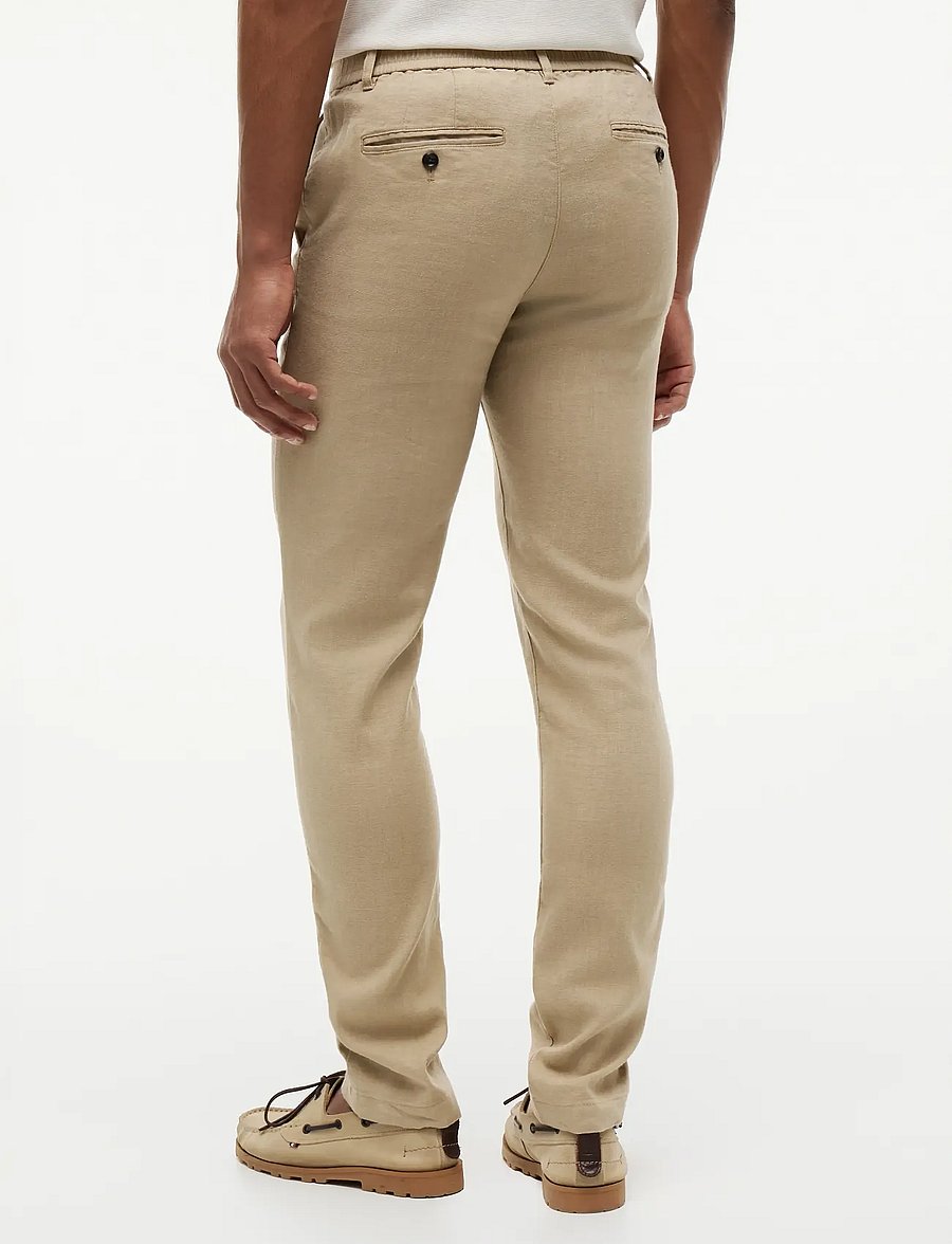 Tommy Hilfiger - DENTON SORONA LINEN - linased püksid - batique khaki - 2