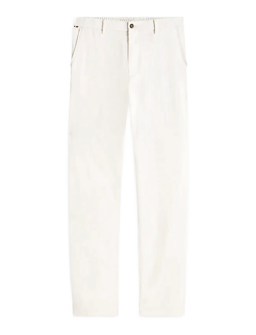 Tommy Hilfiger - DENTON SORONA LINEN - linased püksid - ivory petal - 1