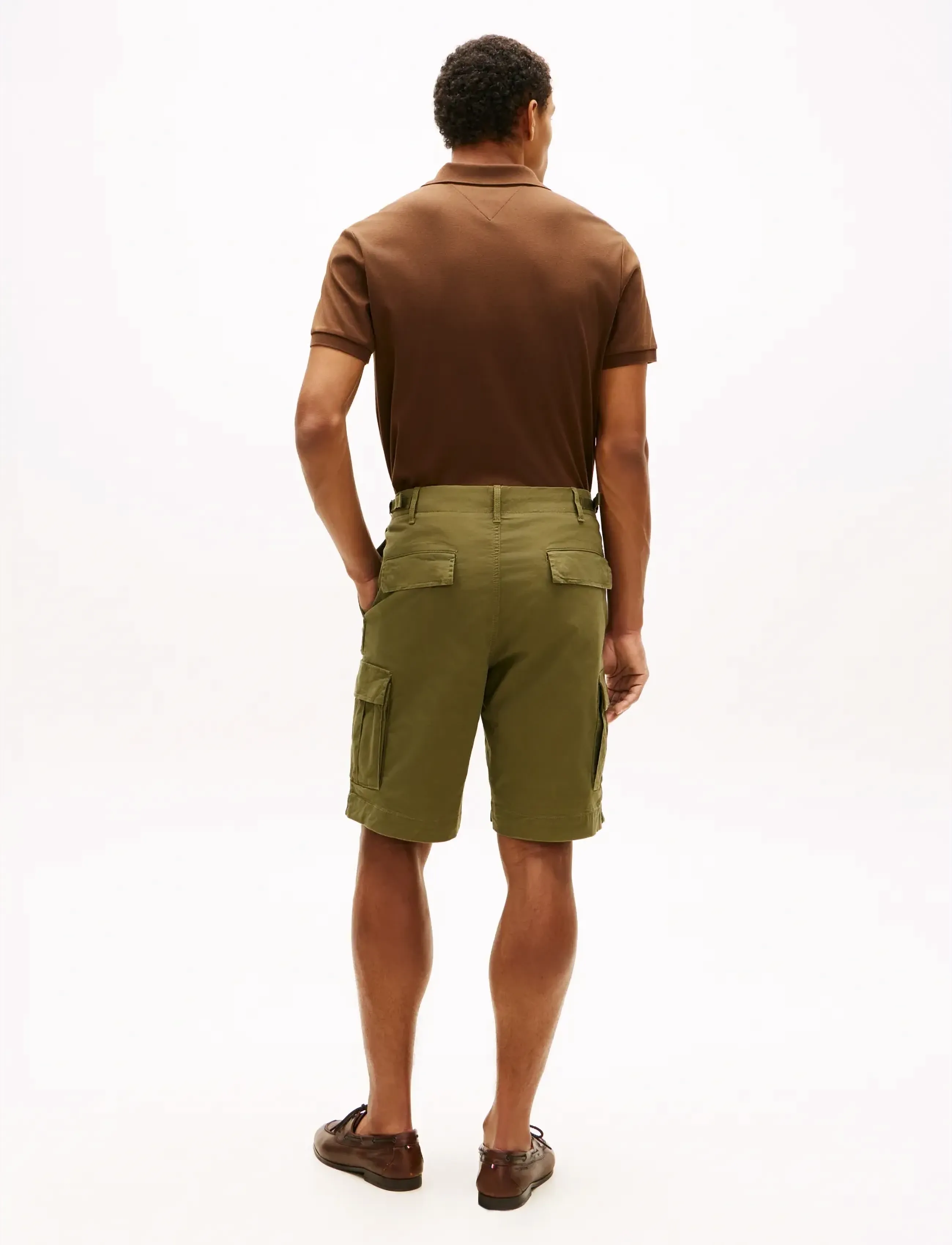 Tommy Hilfiger - CARGO SHORT ESS TWILL - cargo shorts - dark artichoke - 2