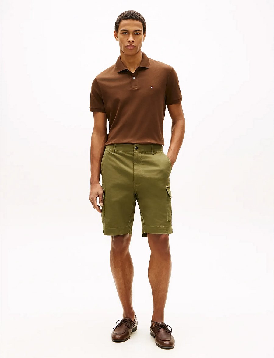 Tommy Hilfiger - CARGO SHORT ESS TWILL - cargo shorts - dark artichoke - 3