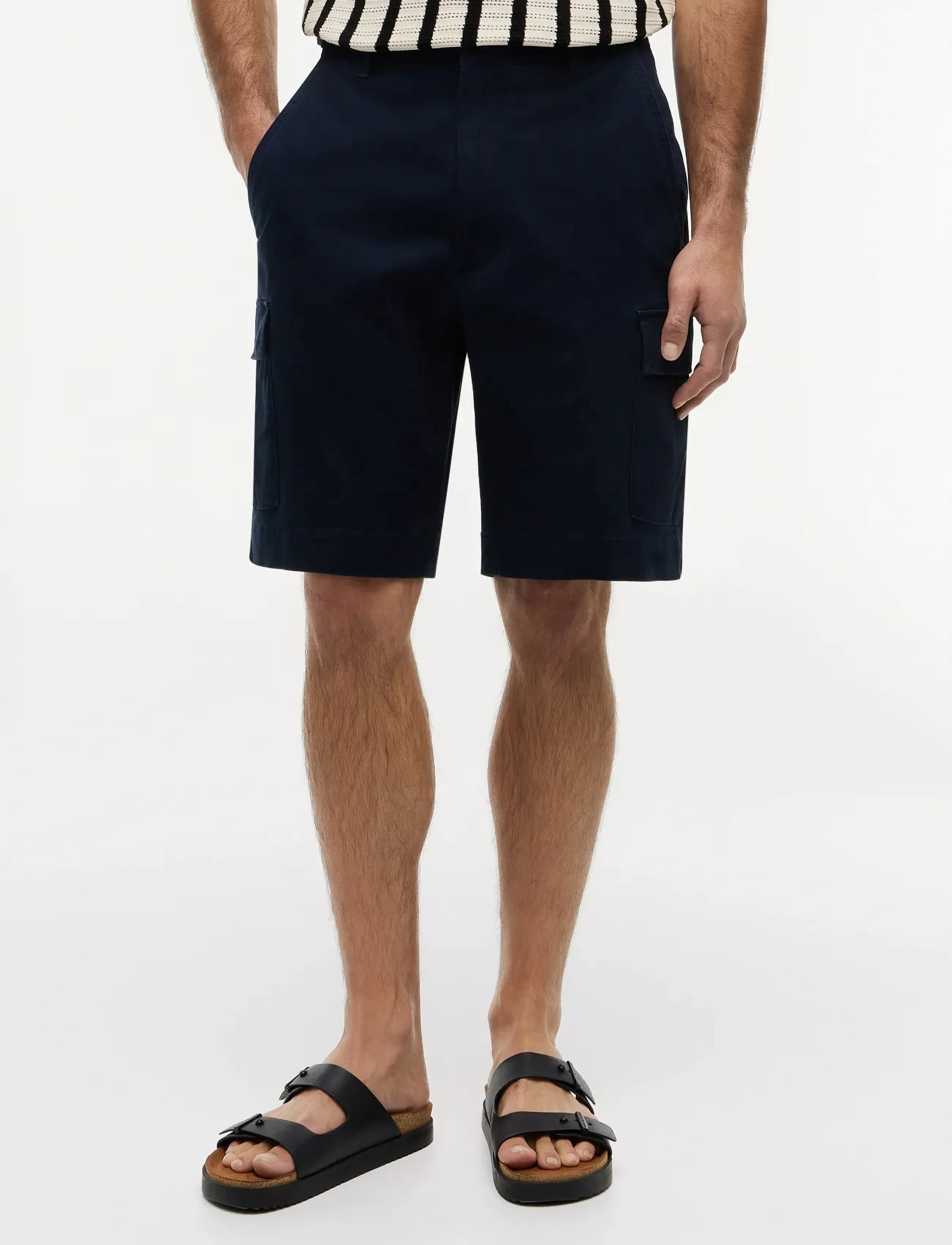 Tommy Hilfiger Cargo Short Ess Twill, 30, Navy, Shorts > Cargo Shorts, Herre