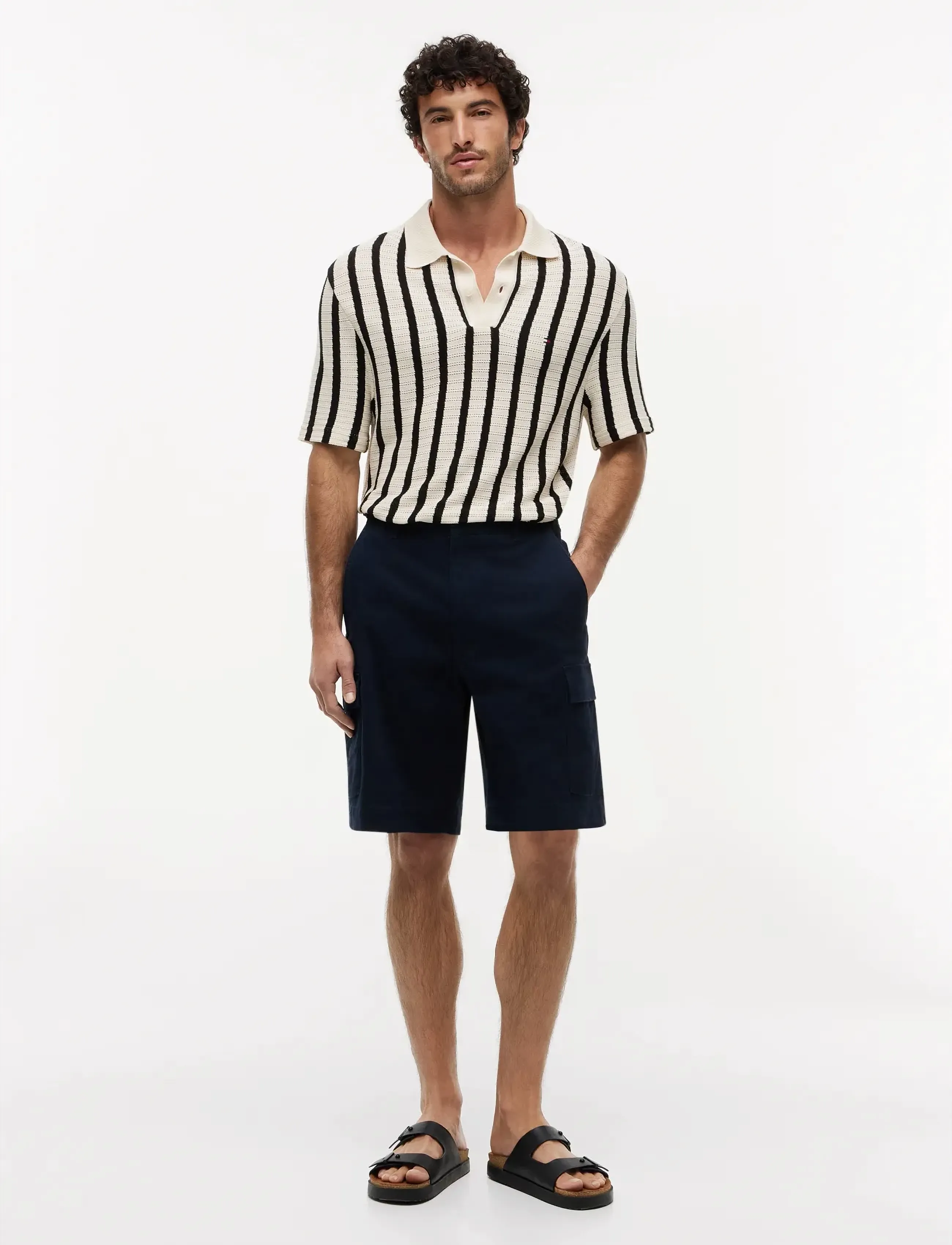 Tommy Hilfiger - CARGO SHORT ESS TWILL - cargo shorts - desert sky - 3