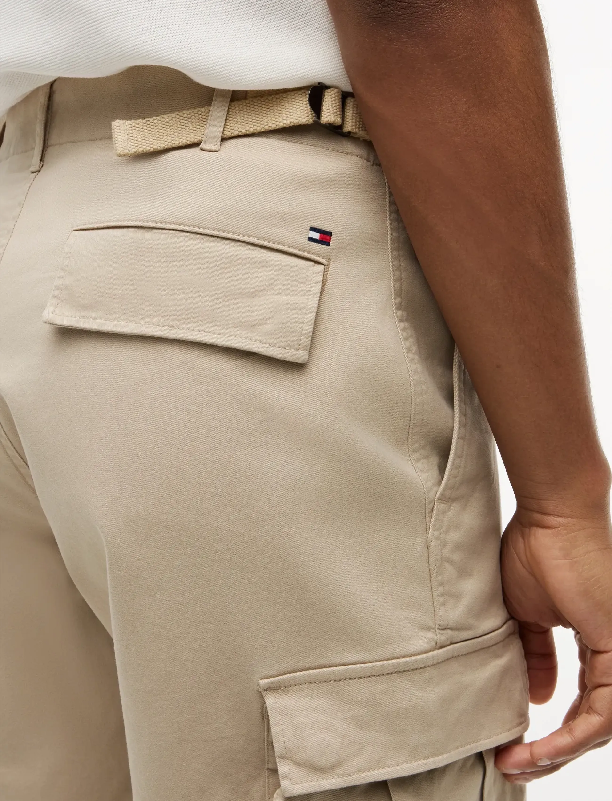 Tommy Hilfiger - CARGO SHORT ESS TWILL - herren - sandalwood - 4