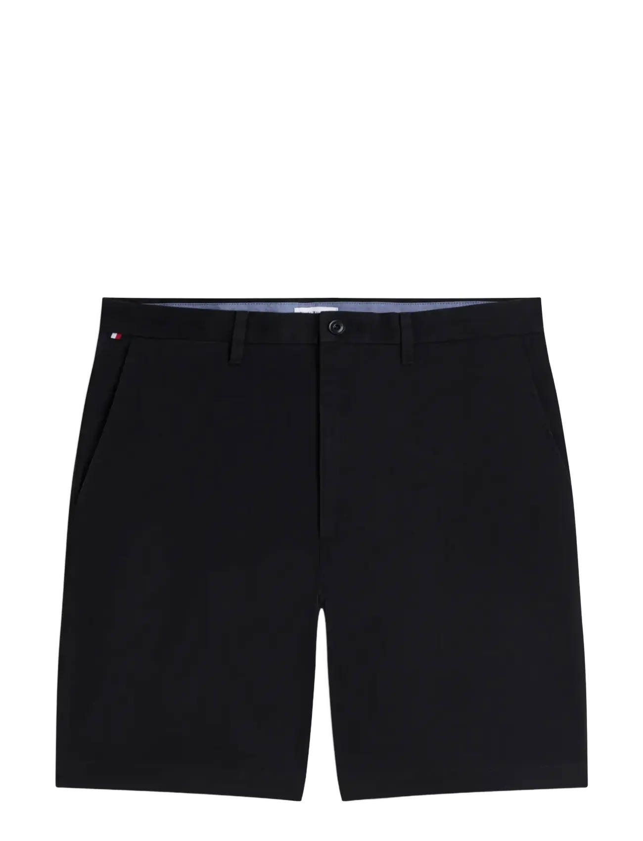 Tommy Hilfiger DOVER 8" ESS TWILL SHORT - Chinos shorts - BLACK / black