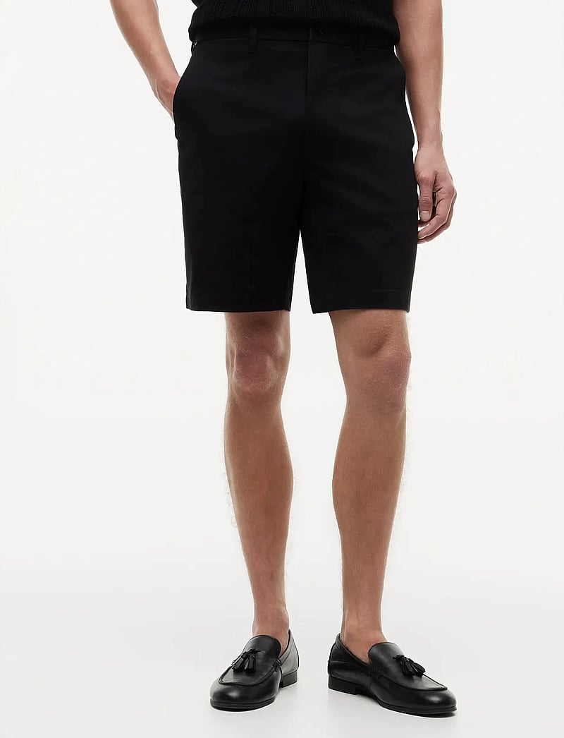 Tommy Hilfiger - DOVER 8" ESS TWILL SHORT - casual shorts - black - 0