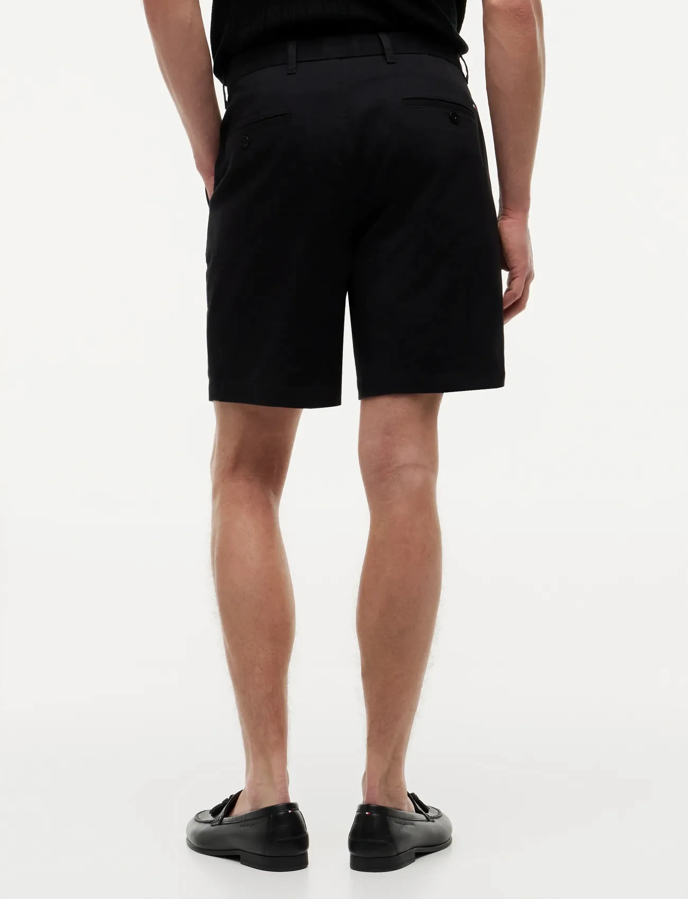 Tommy Hilfiger - DOVER 8 INC ESS TWILL SHORT - lühikesed vabaajapüksid - black - 2