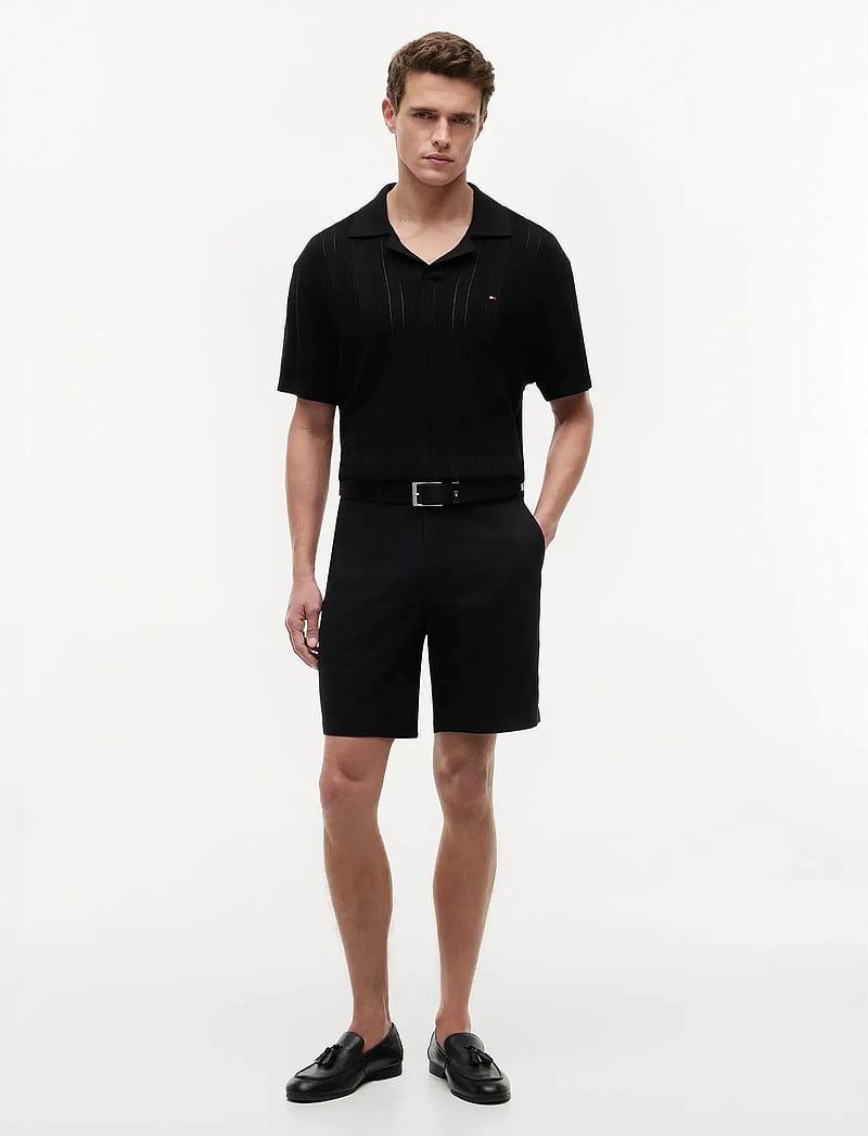 Tommy Hilfiger - DOVER 8 INC ESS TWILL SHORT - lühikesed vabaajapüksid - black - 3