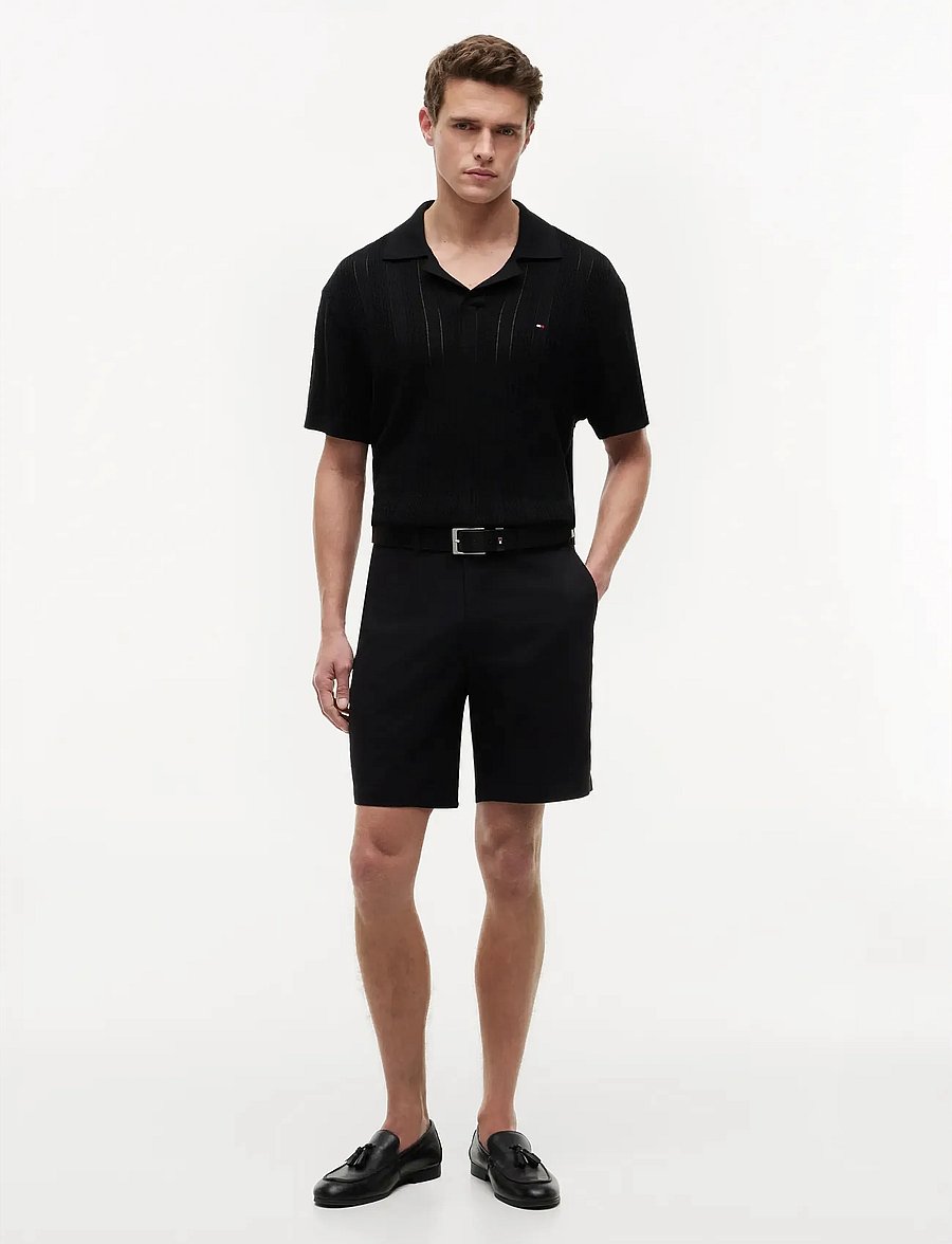 Tommy Hilfiger - DOVER 8 INC ESS TWILL SHORT - casual shorts - black - 3