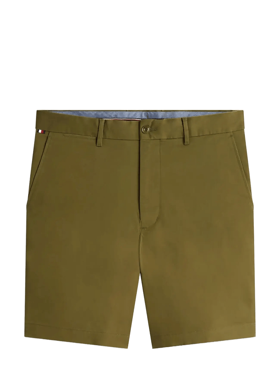 Tommy Hilfiger - DOVER 8 INC ESS TWILL SHORT - lühikesed vabaajapüksid - dark artichoke - 1