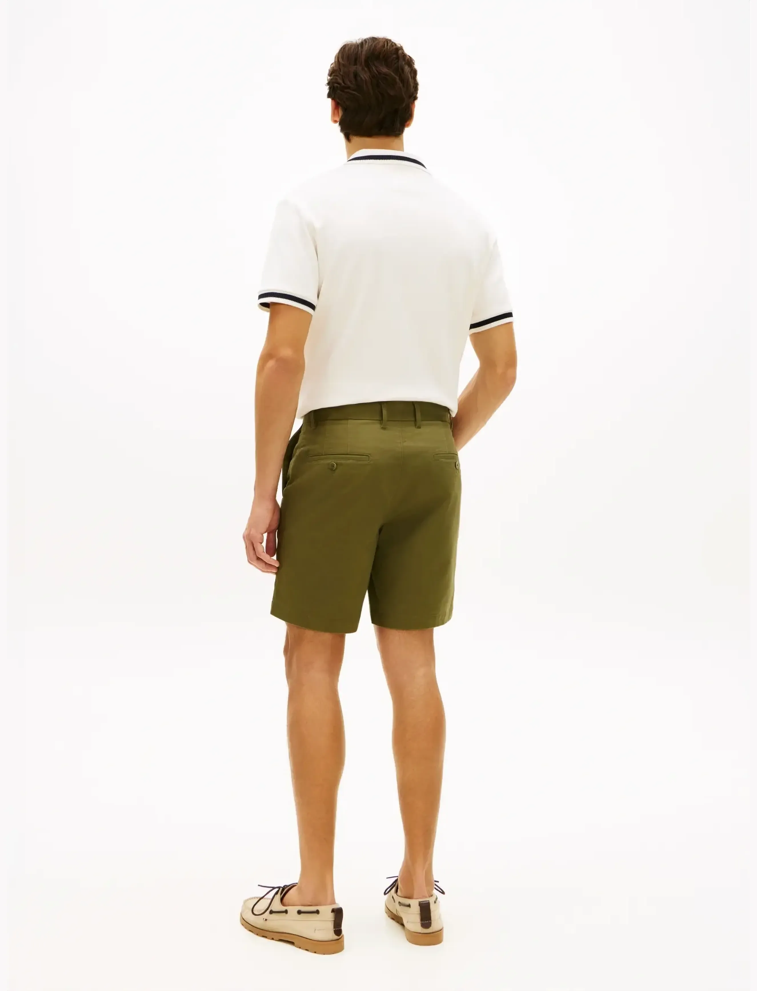 Tommy Hilfiger - DOVER 8 INC ESS TWILL SHORT - lühikesed vabaajapüksid - dark artichoke - 2