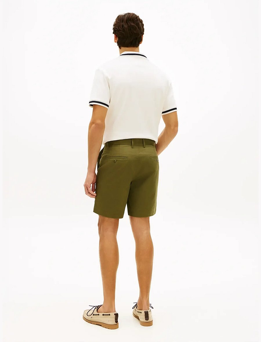 Tommy Hilfiger - DOVER 8 INC ESS TWILL SHORT - lühikesed vabaajapüksid - dark artichoke - 2