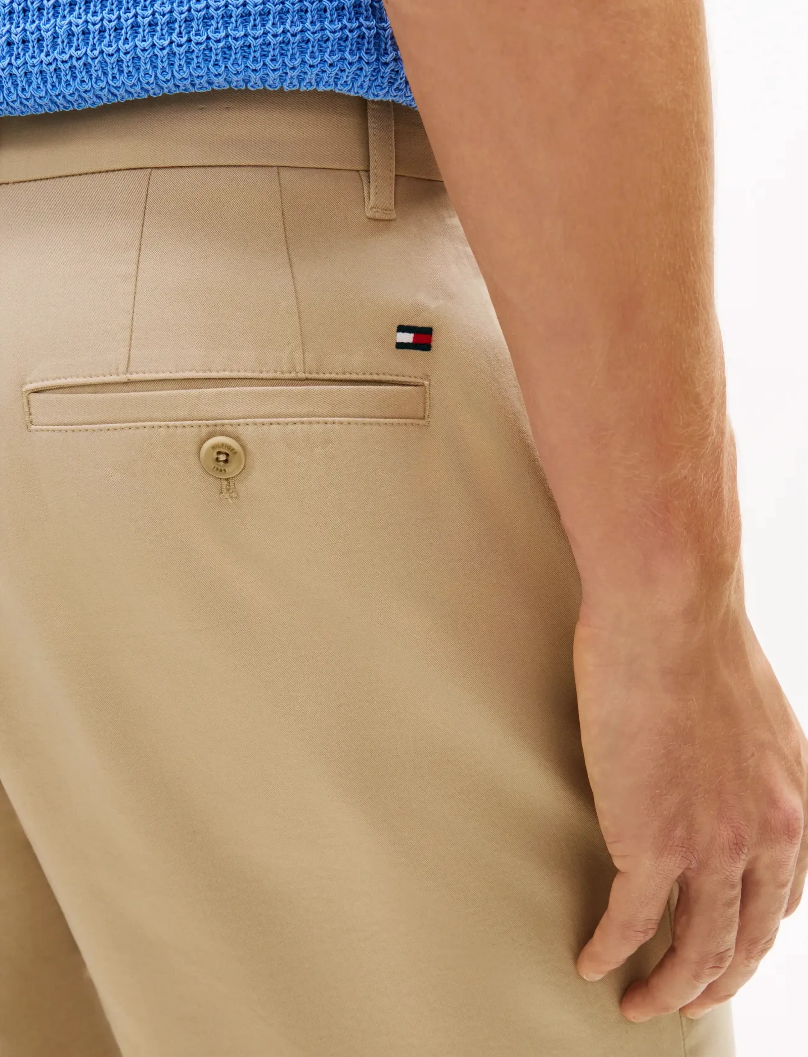 Tommy Hilfiger - DOVER 8 INC ESS TWILL SHORT - casual shorts - sandalwood - 4
