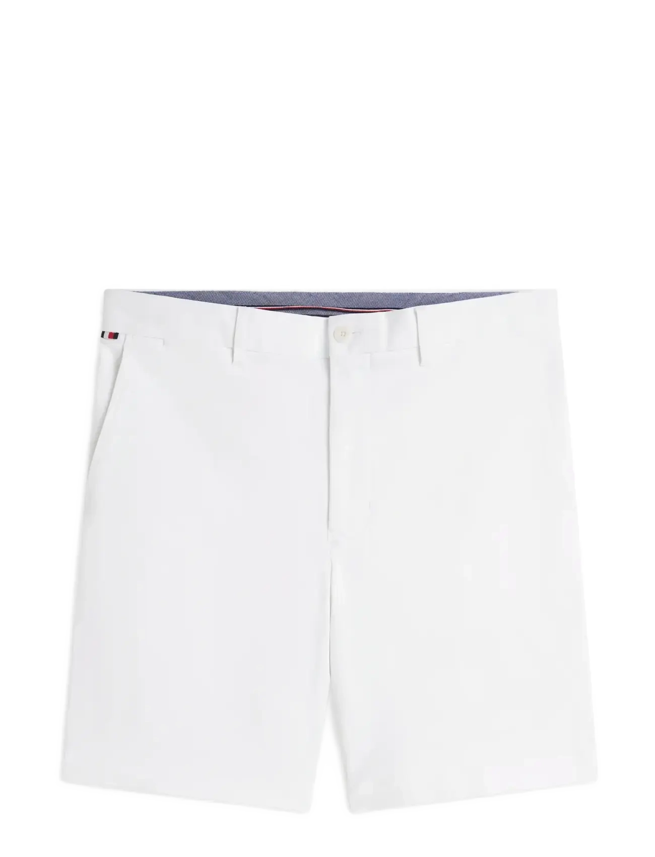 Tommy Hilfiger DOVER 8 INC ESS TWILL SHORT - Shorts - TH OPTIC WHITE / white