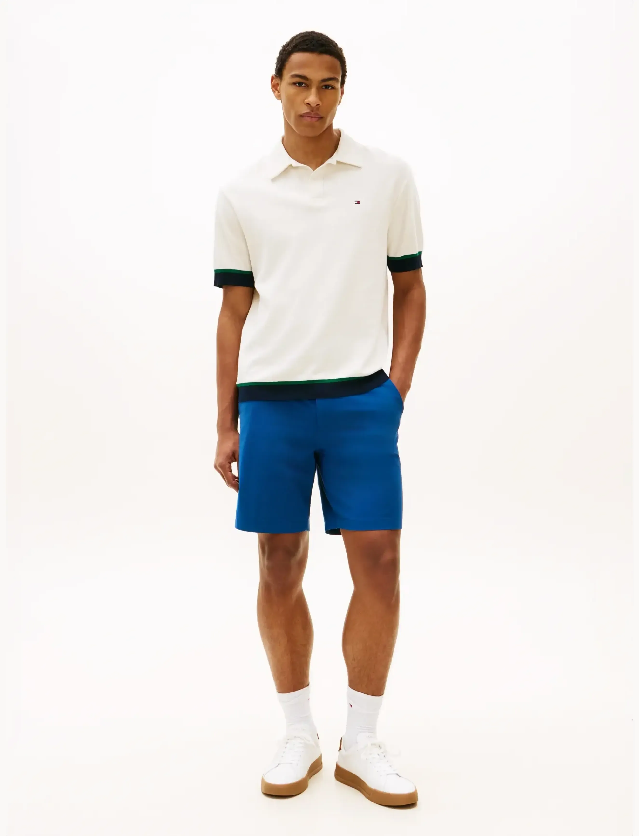 Tommy Hilfiger - DOVER 8 INC ALL DAY SHORT - chino lühikesed püksid - blue jean - 3