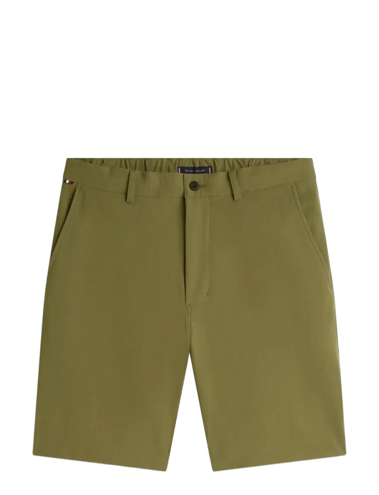 Tommy Hilfiger DOVER 8 INC ALL DAY SHORT - Riided - DARK ARTICHOKE / khaki/green