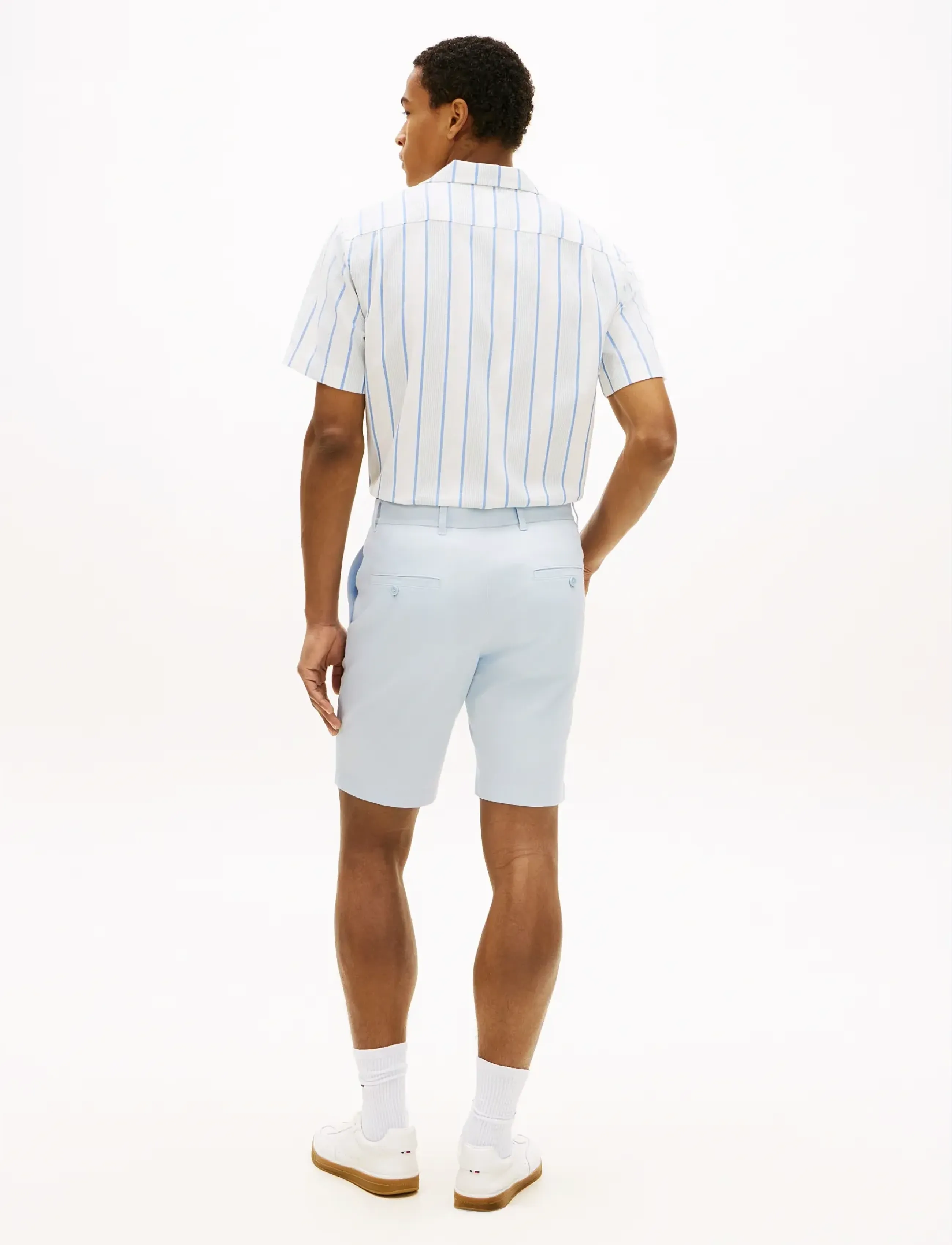Tommy Hilfiger - DENTON 9.5 INC PRINTED STRUCTURE - chinos shorts - breezy blue - 2