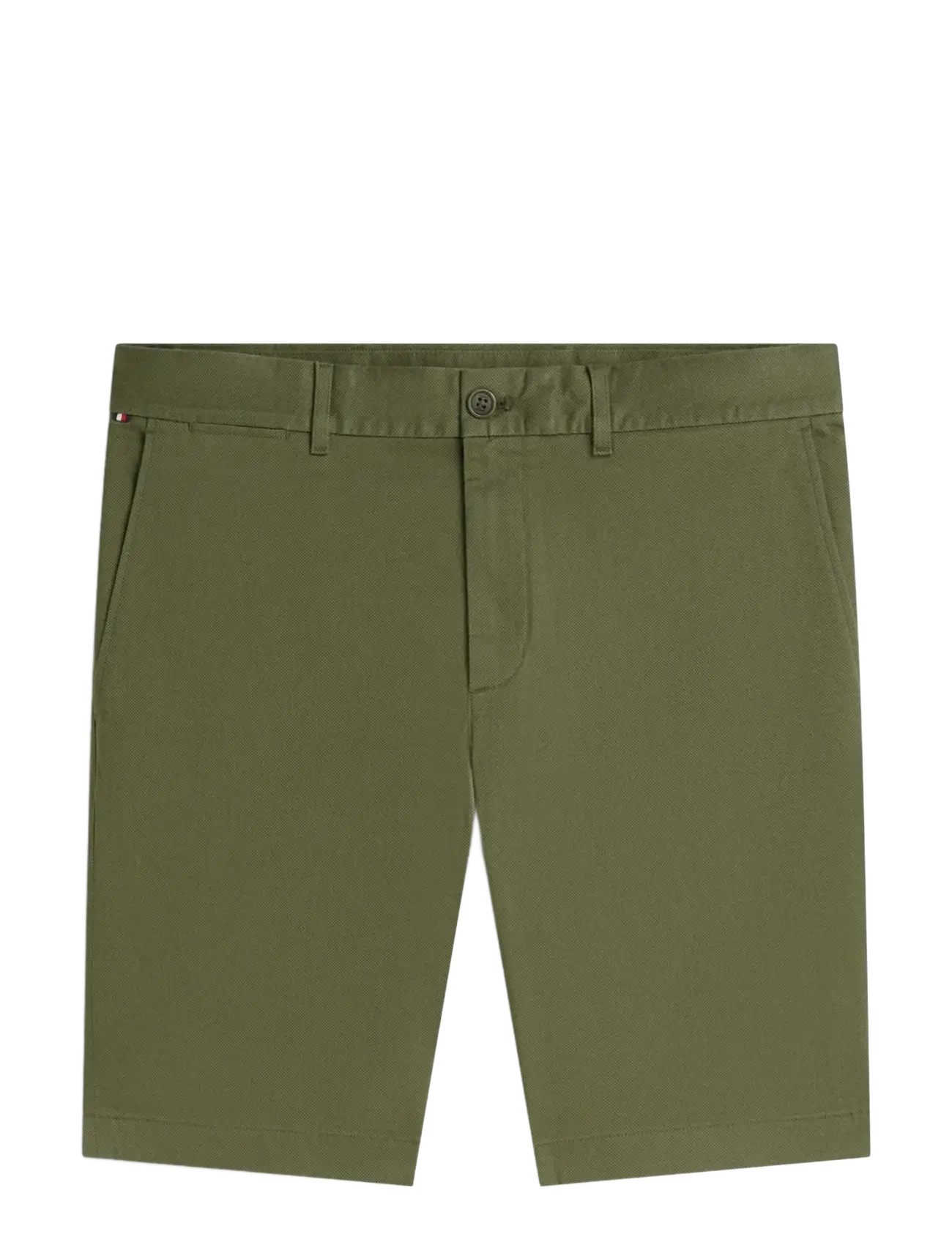 Tommy Hilfiger DENTON 9.5 INC PRINTED STRUCTURE - Chinos shorts - DARK ARTICHOKE / khaki/green