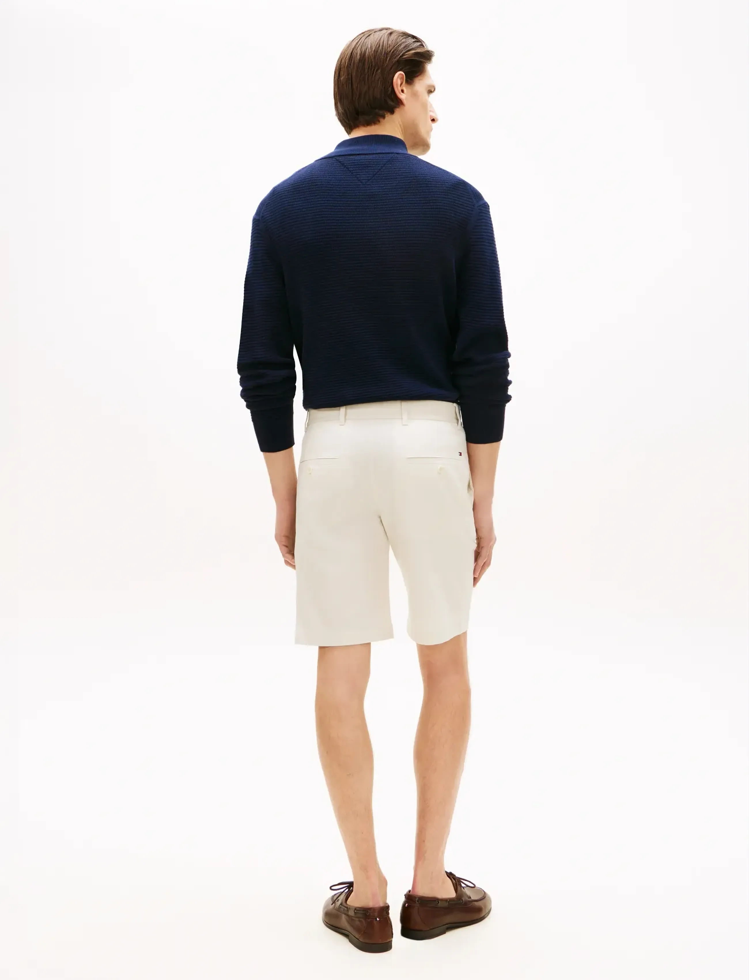 Tommy Hilfiger - DENTON 9.5 INC PRINTED STRUCTURE - chino shorts - ivory petal - 2