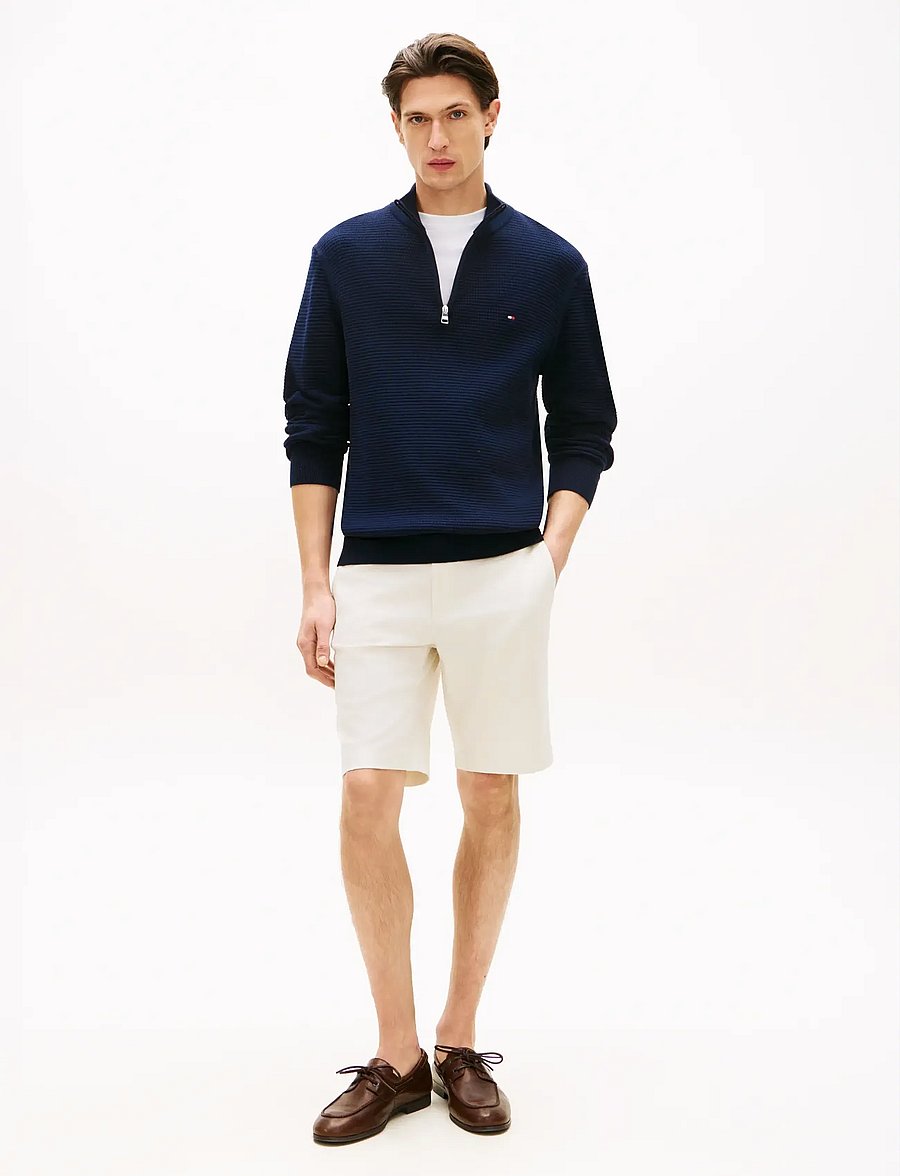 Tommy Hilfiger - DENTON 9.5 INC PRINTED STRUCTURE - chinos shorts - ivory petal - 3