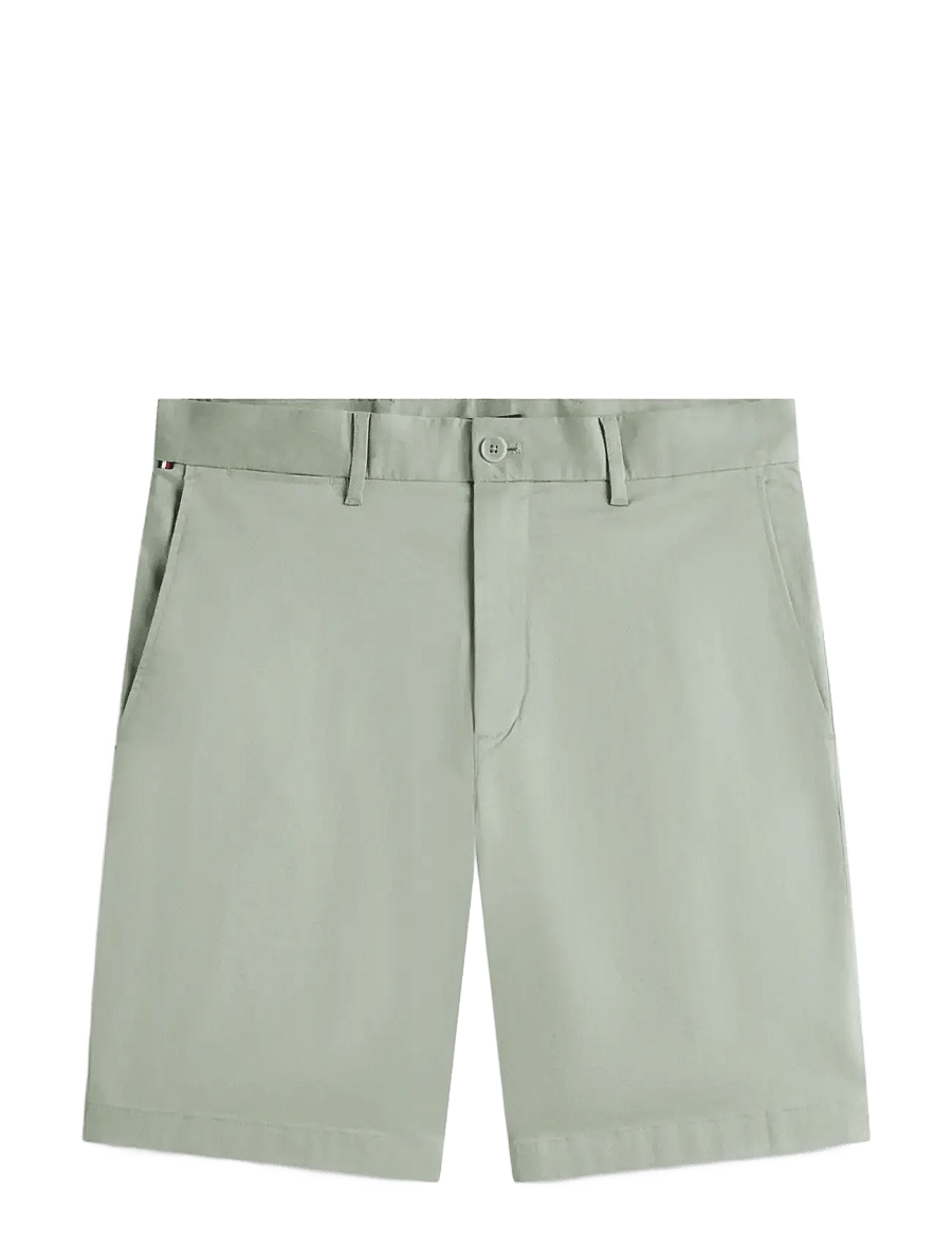 Tommy Hilfiger - DENTON 9.5 INC PRINTED STRUCTURE - chinos shorts - minty grey - 1