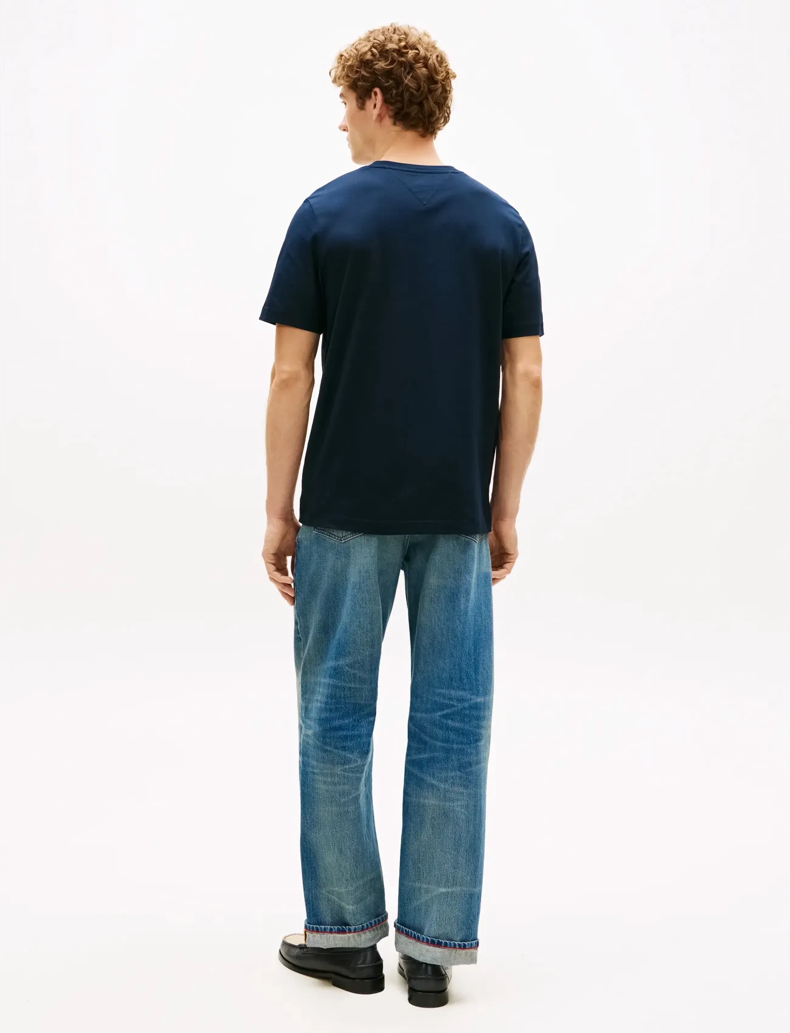 Tommy Hilfiger - BRAND LOVE LOCKUP TEE - short-sleeved t-shirts - desert sky - 2
