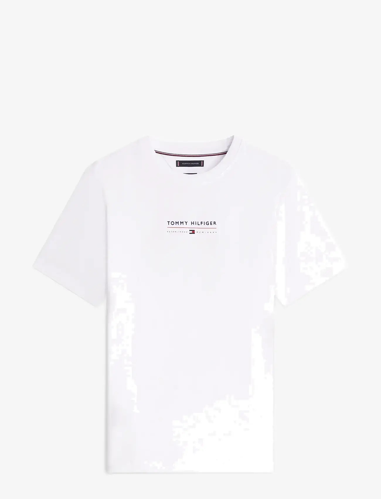 Tommy Hilfiger - BRAND LOVE LOCKUP TEE - kurzärmelig - white - 1