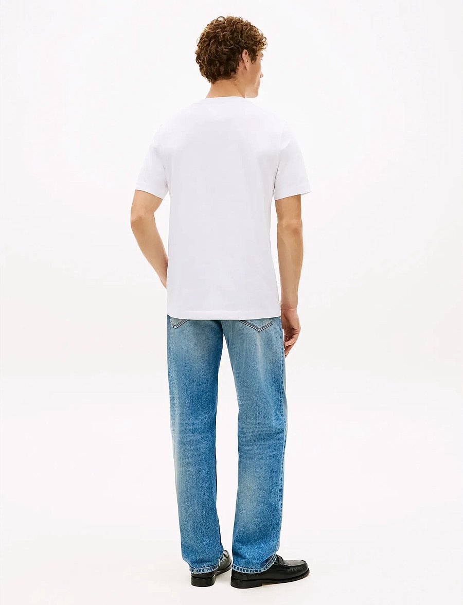 Tommy Hilfiger - BRAND LOVE LOCKUP TEE - lühikeste varrukatega t-särgid - white - 2