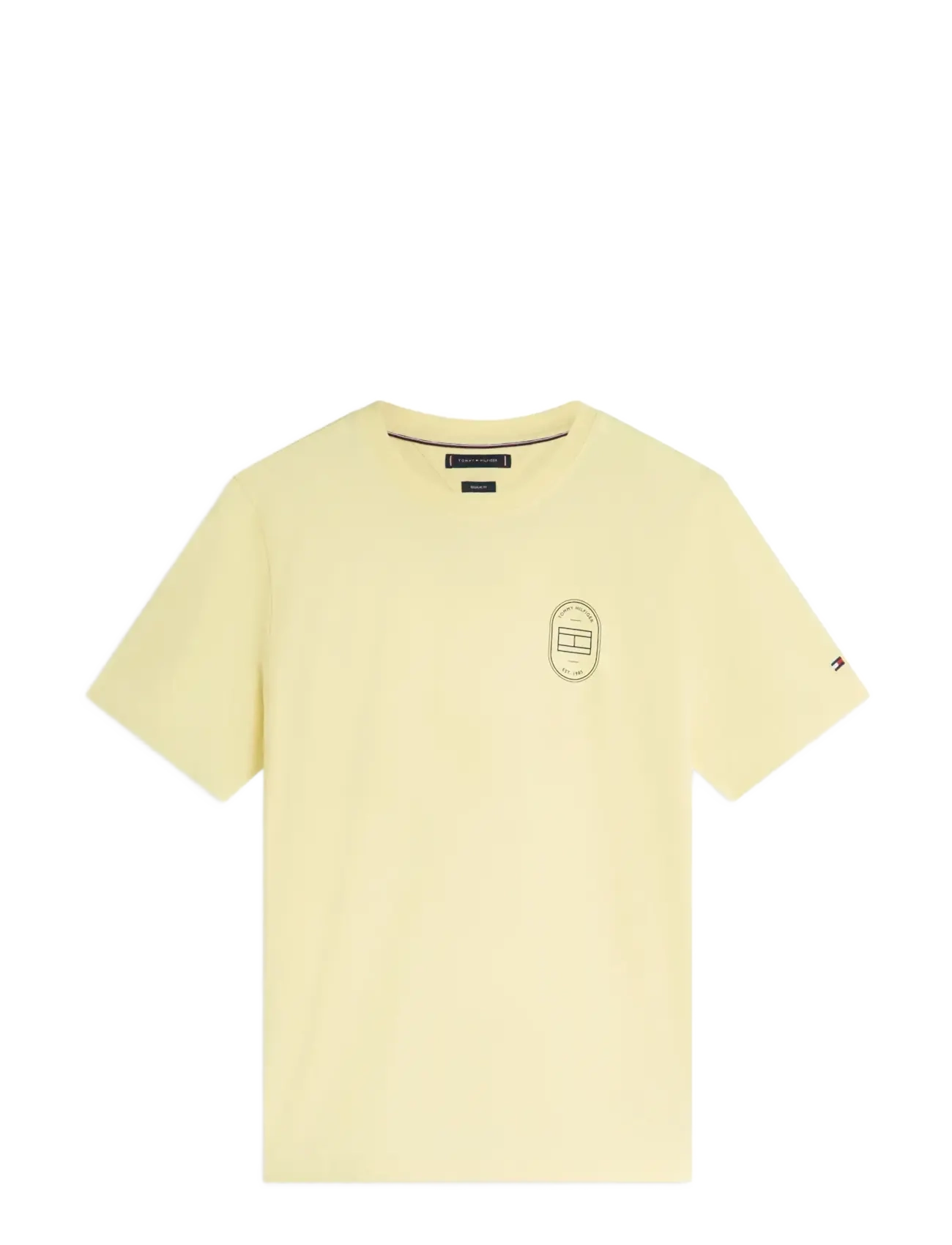 TOMMY HILFIGER Marke Love Roundel Tee Gelb - XXL - Herren