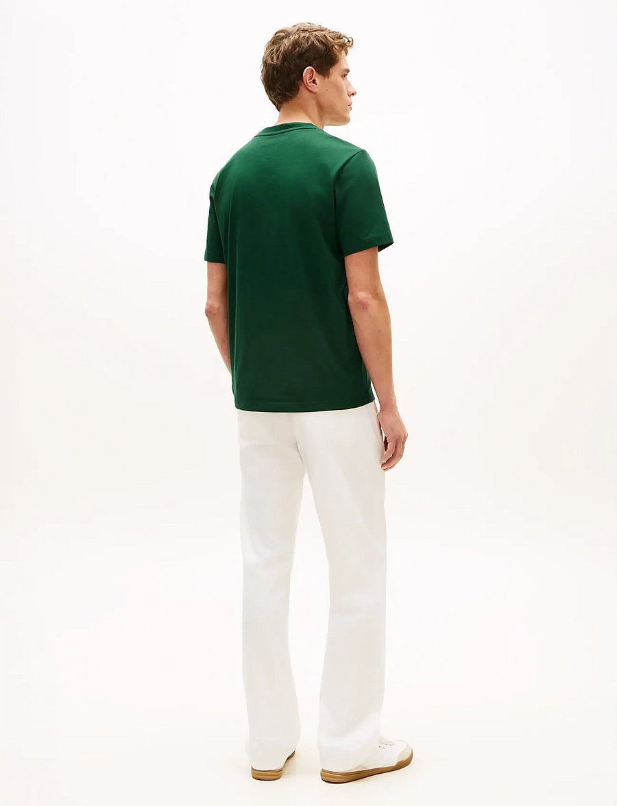 Tommy Hilfiger - BRAND LOVE ROUNDEL TEE - kurzärmelig - nocturnal green - 2