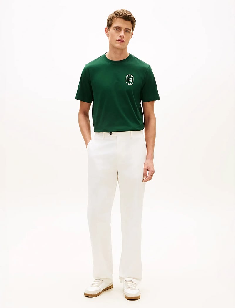 Tommy Hilfiger - BRAND LOVE ROUNDEL TEE - kurzärmelig - nocturnal green - 3