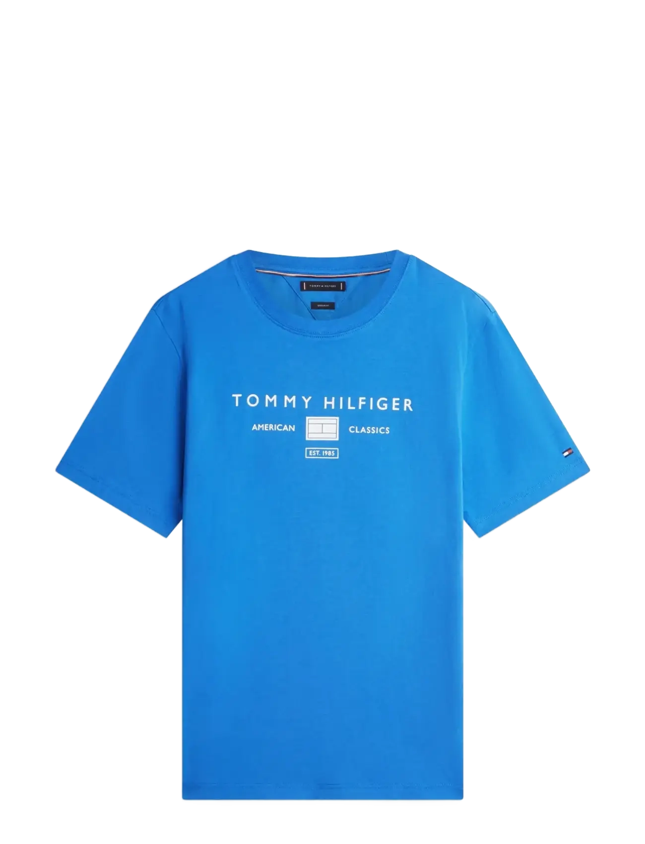 Tommy Hilfiger BRAND LOVE MONO STACK TEE - T-paidat - BLUE ORBIT / blue