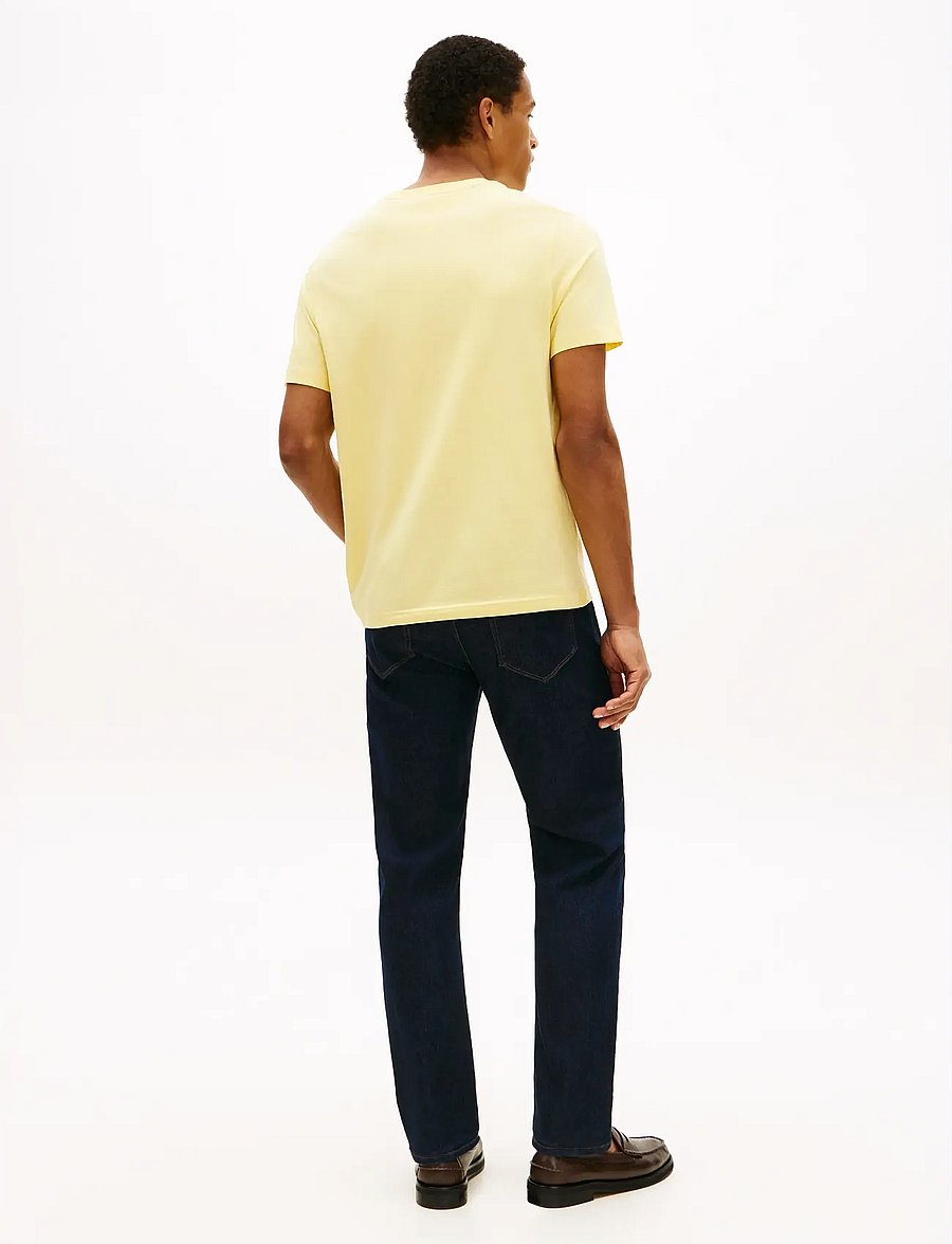 Tommy Hilfiger - BRAND LOVE MONO STACK TEE - kurzärmelig - citronella - 2