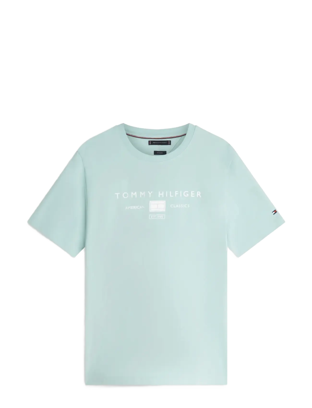 TOMMY HILFIGER Marke Love Mono Stack Tee Grün - M - Herren