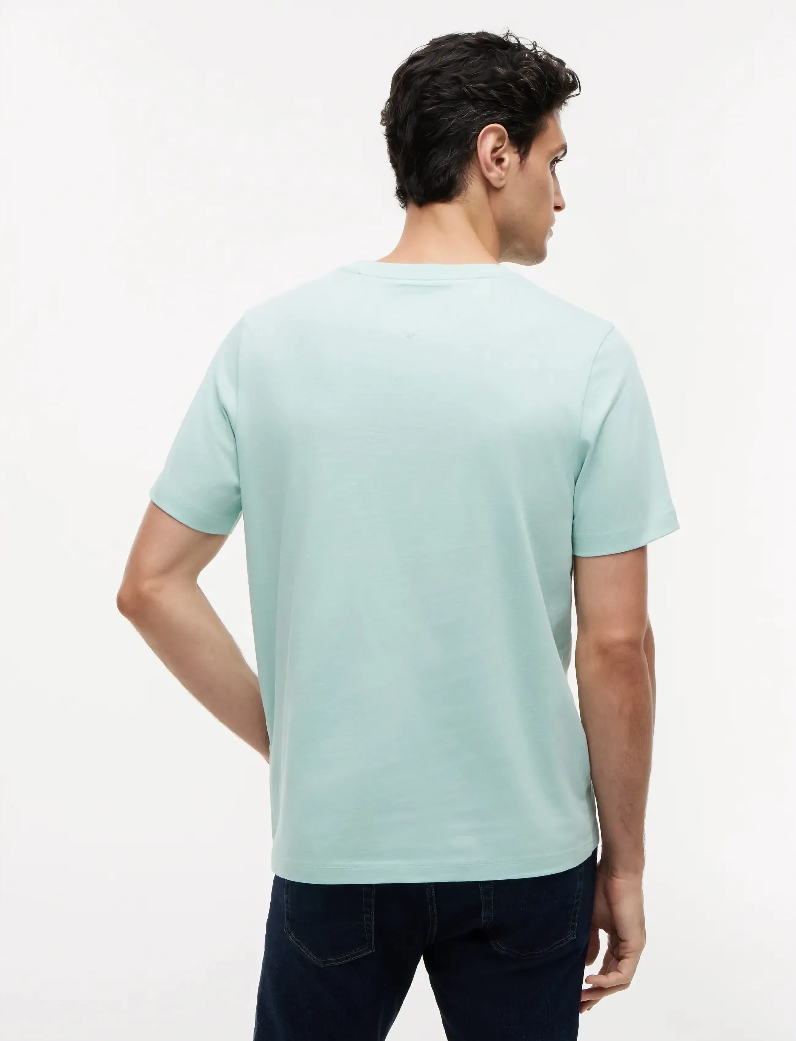 Tommy Hilfiger - BRAND LOVE MONO STACK TEE - kurzärmelig - crushed mint - 2