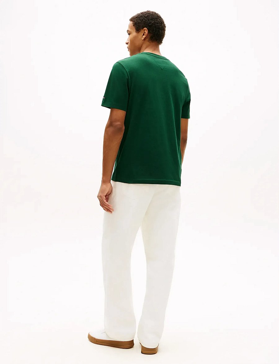 Tommy Hilfiger - BRAND LOVE MONO STACK TEE - kurzärmelig - nocturnal green - 2