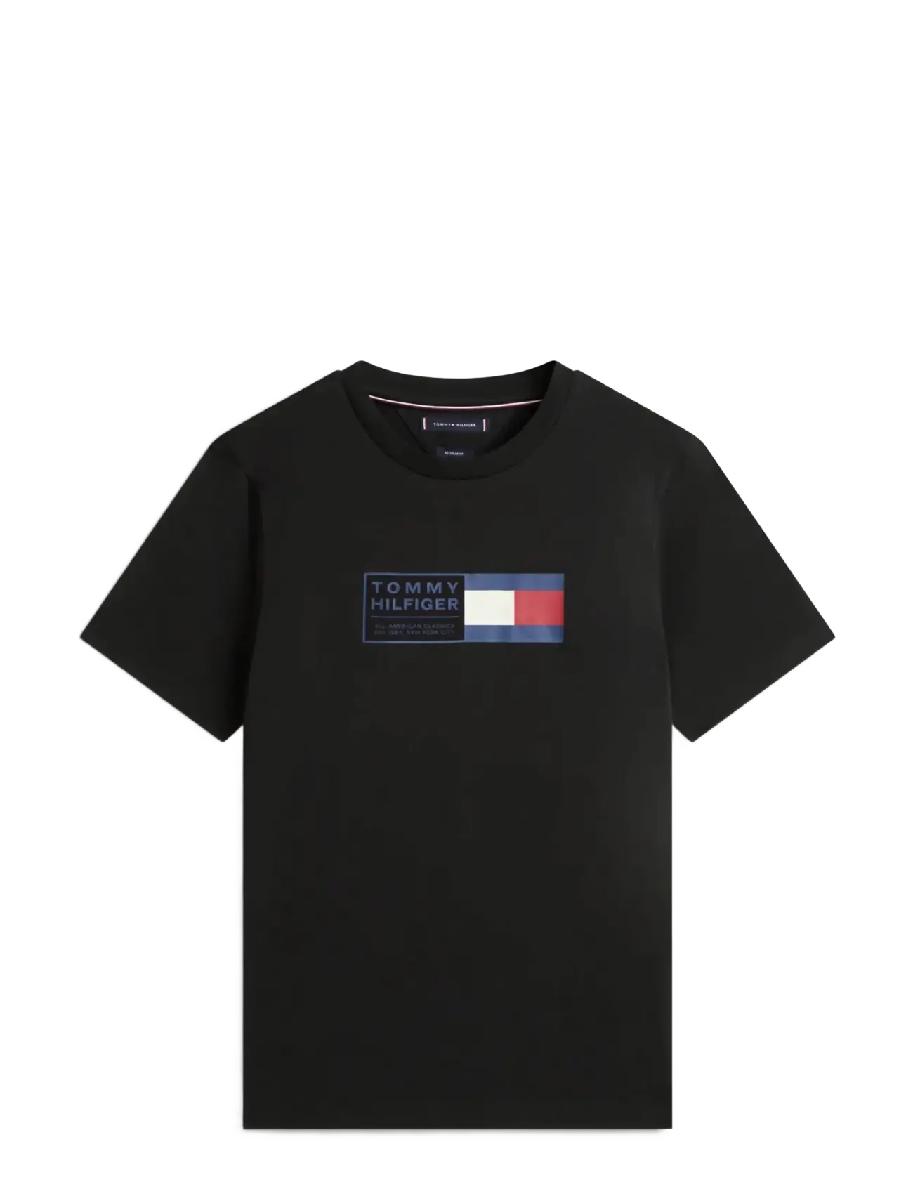 TOMMY HILFIGER Marke Love Text Box Tee Schwarz - XL - Herren