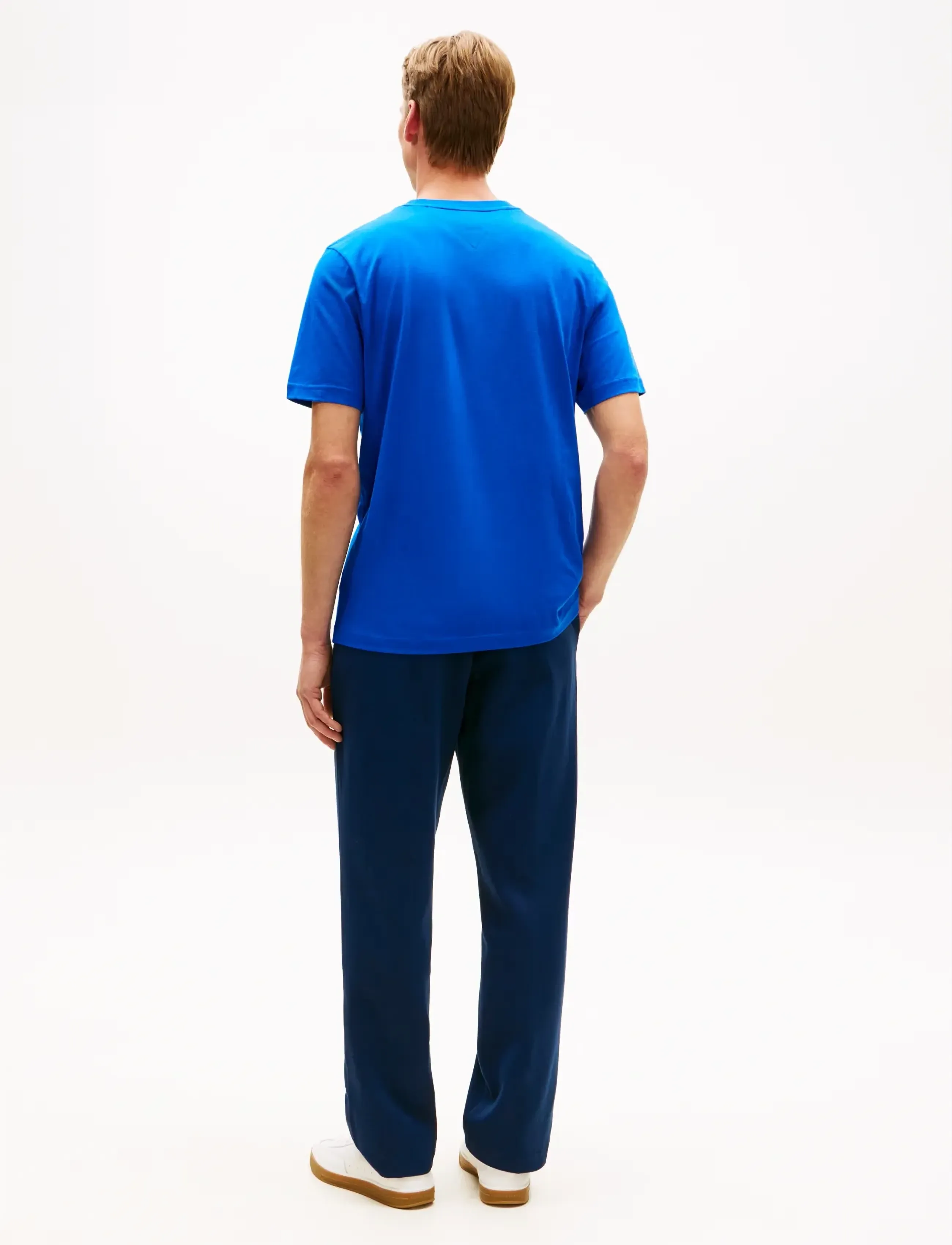 Tommy Hilfiger - BRAND LOVE TEXT BOX TEE - short-sleeved t-shirts - regal blue - 2