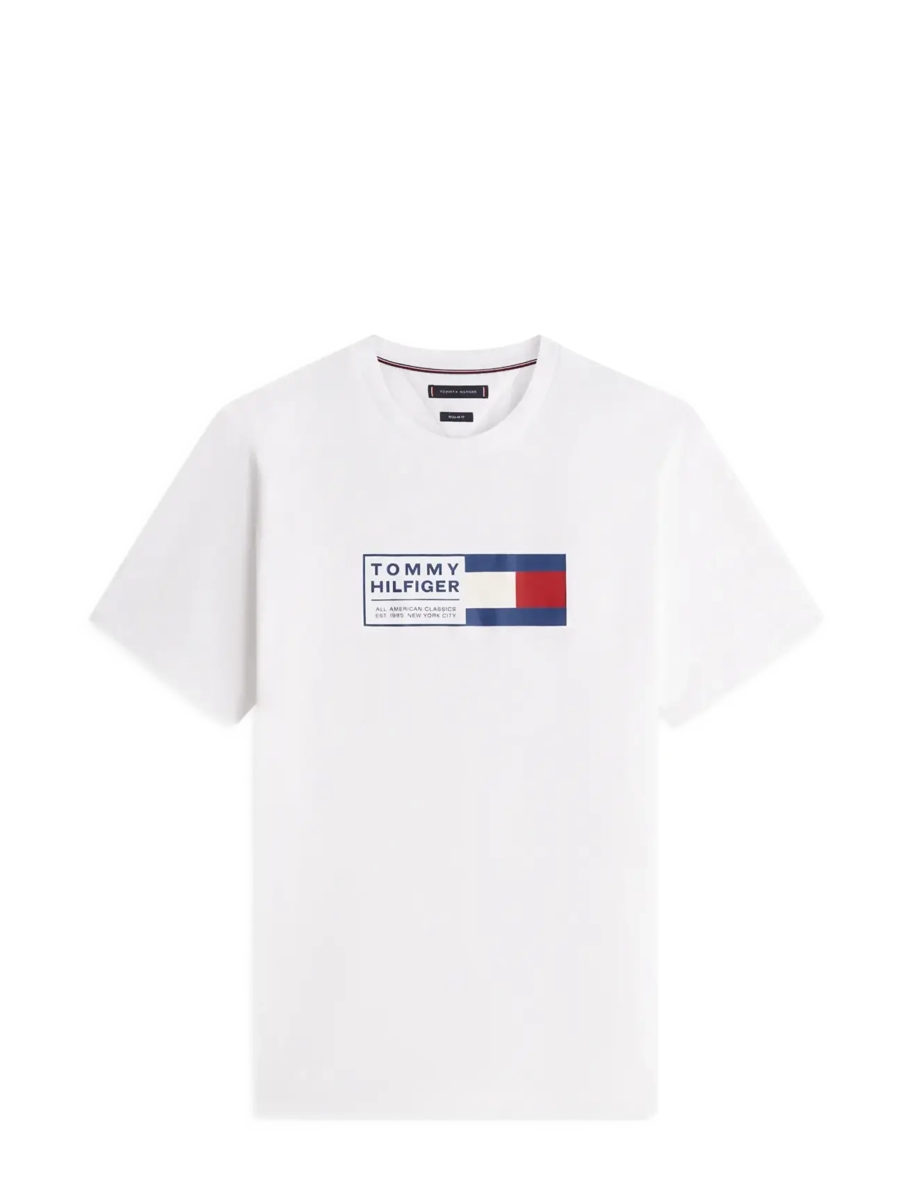 TOMMY HILFIGER Marke Love Text Box Tee Weiß - XXL - Herren