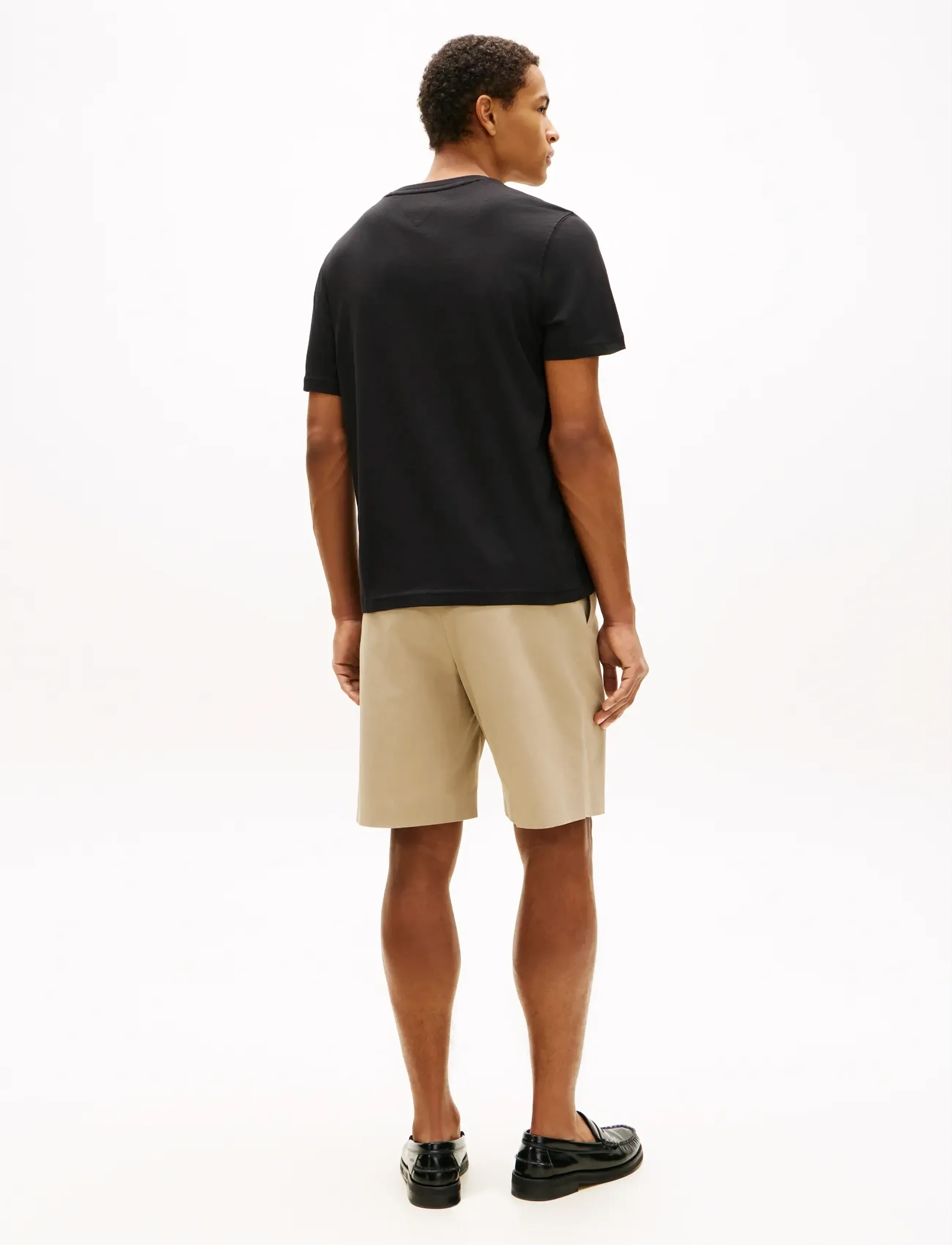 Tommy Hilfiger - BRAND LOVE TEXT STACK TEE - födelsedagspresenter - black - 2