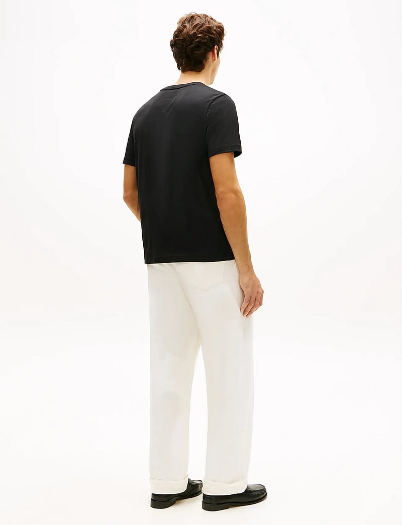 Tommy Hilfiger - BRAND LOVE STRIPE TEE - kurzärmelig - black - 2