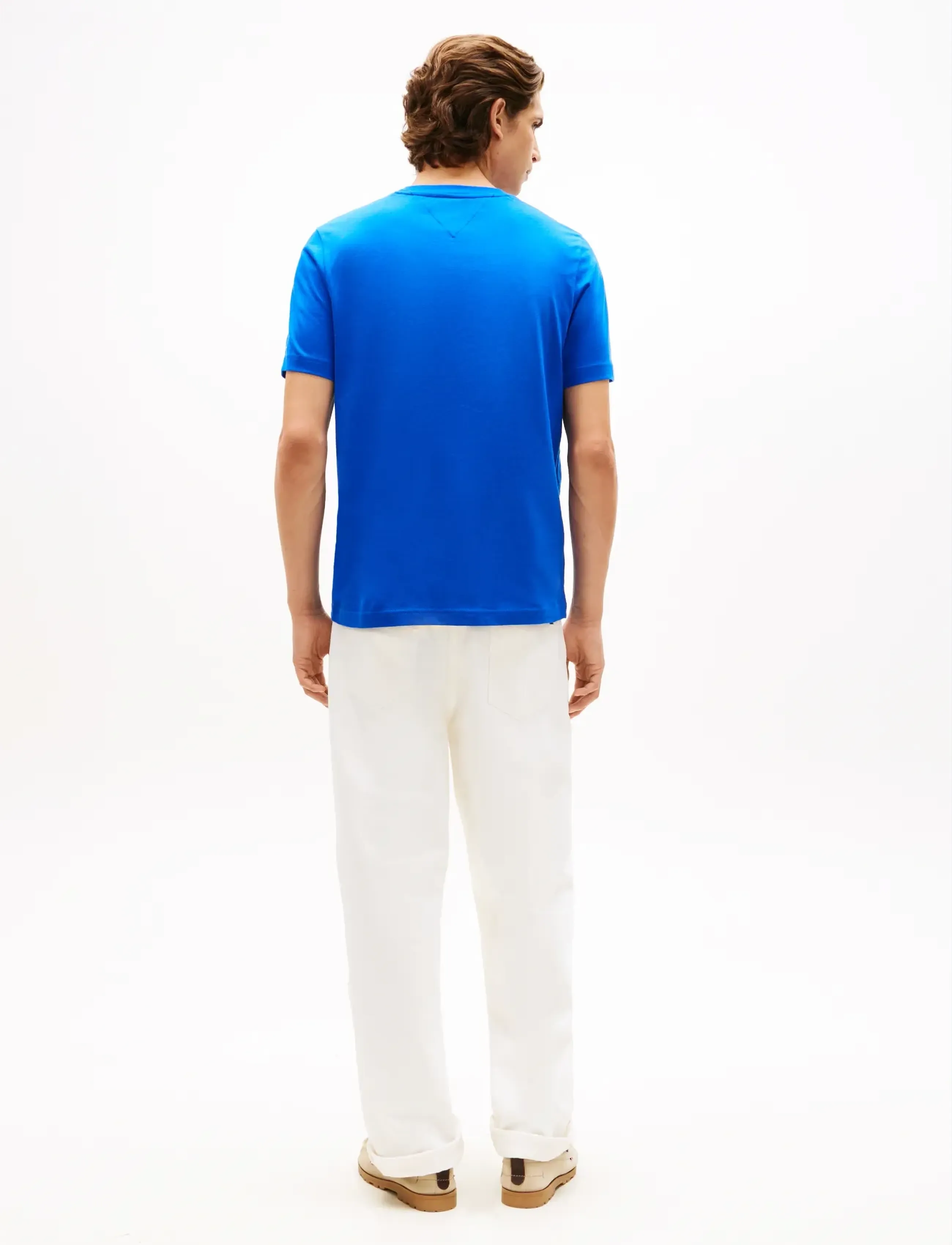 Tommy Hilfiger - BRAND LOVE  STRIPE TEE - short-sleeved t-shirts - regal blue - 2