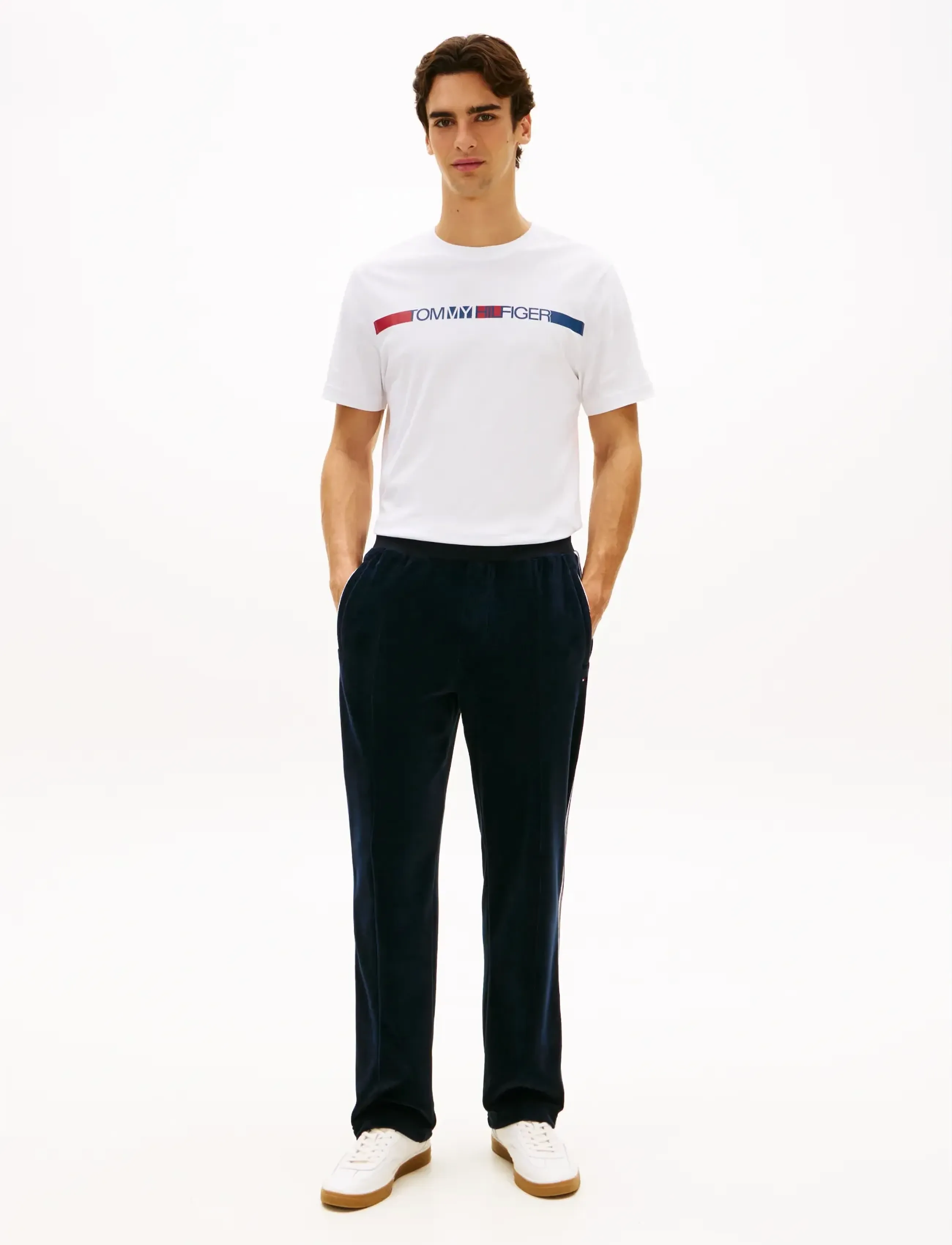Tommy Hilfiger - BRAND LOVE  STRIPE TEE - stutterma bolir - white - 3