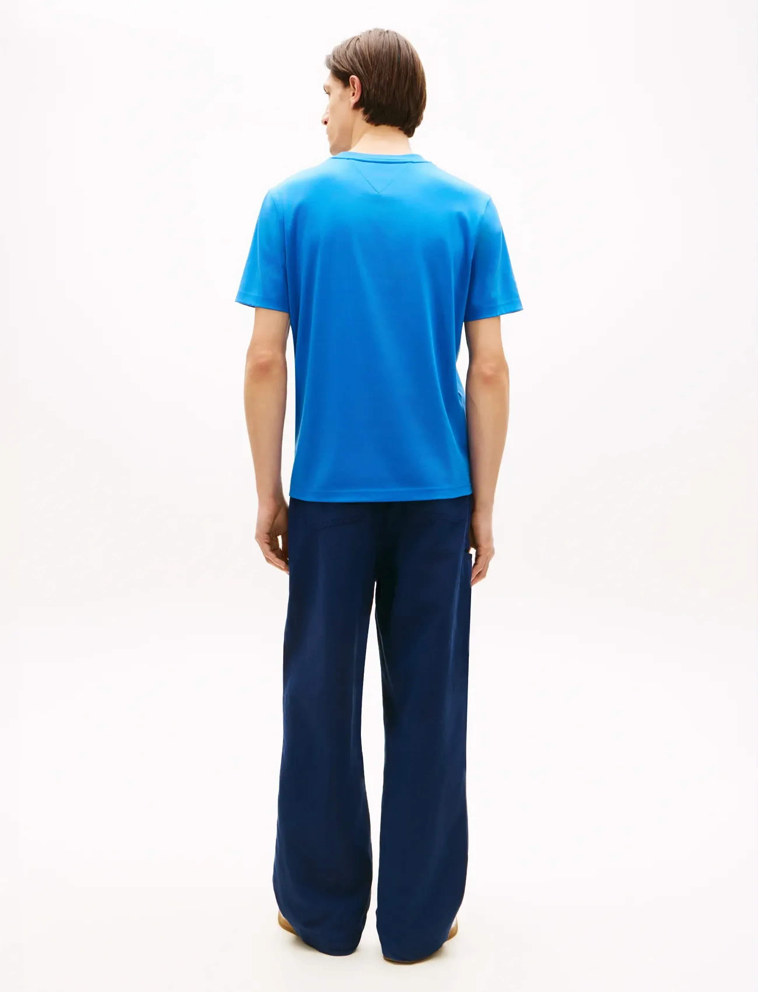 Tommy Hilfiger - COUNTRY CLUB INTERLOCK TEE - kortärmade t-shirts - blue orbit - 2