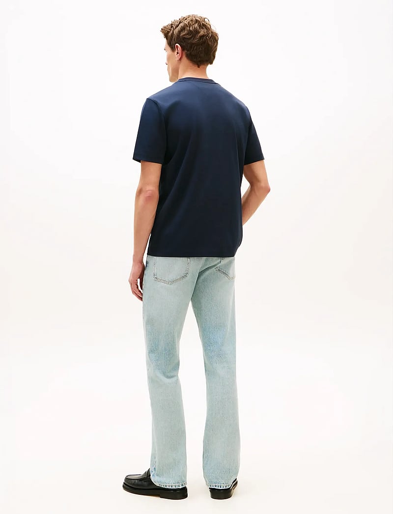 Tommy Hilfiger - COUNTRY CLUB INTERLOCK TEE - kortærmede t-shirts - desert sky - 2