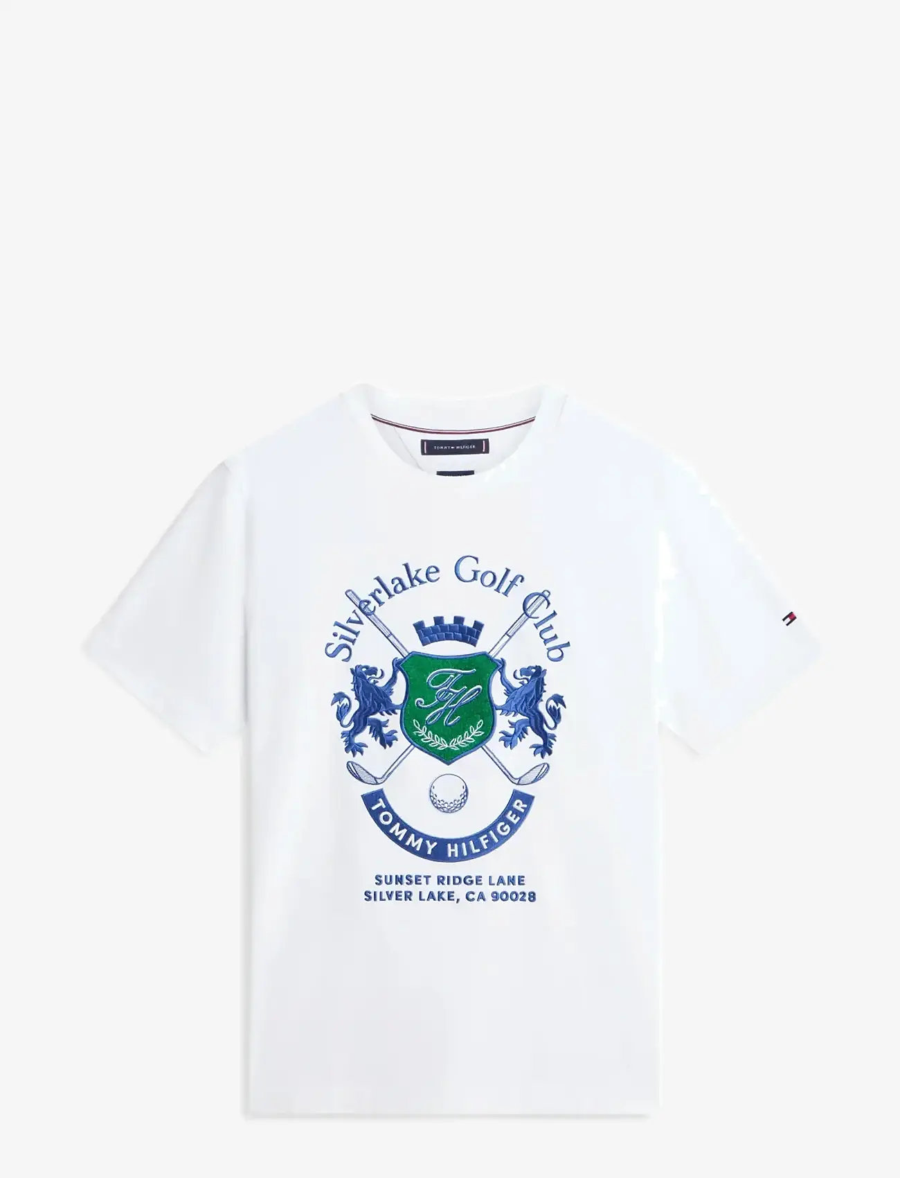 Tommy Hilfiger - COUNTRY CLUB INTERLOCK TEE - white - 1