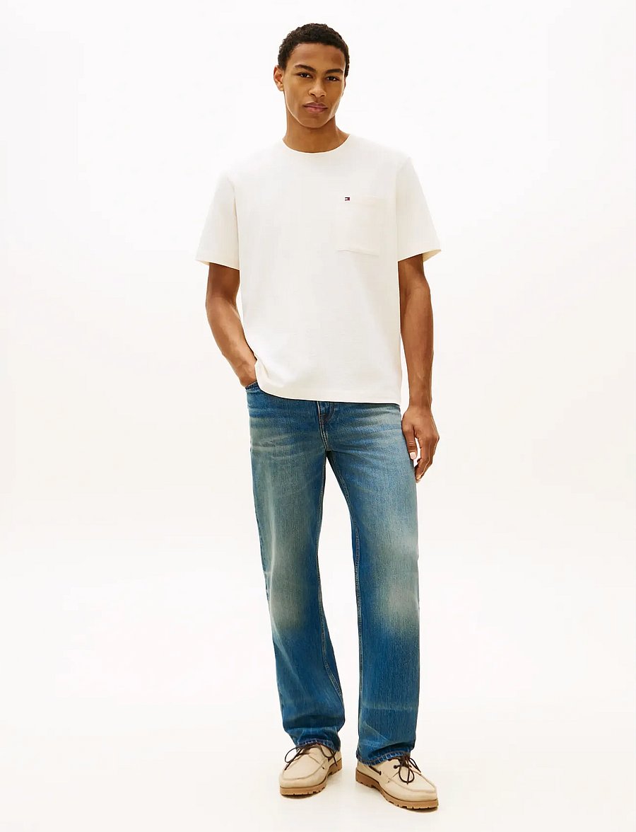 Tommy Hilfiger - MESH TEE - kurzärmelig - ivory petal - 3