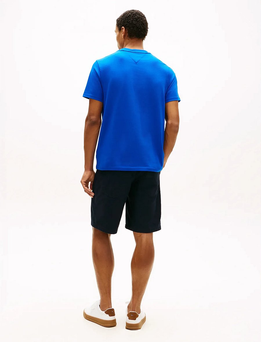 Tommy Hilfiger - SPLIT COLOUR GRAPHIC TEE - lühikeste varrukatega t-särgid - regal blue - 2
