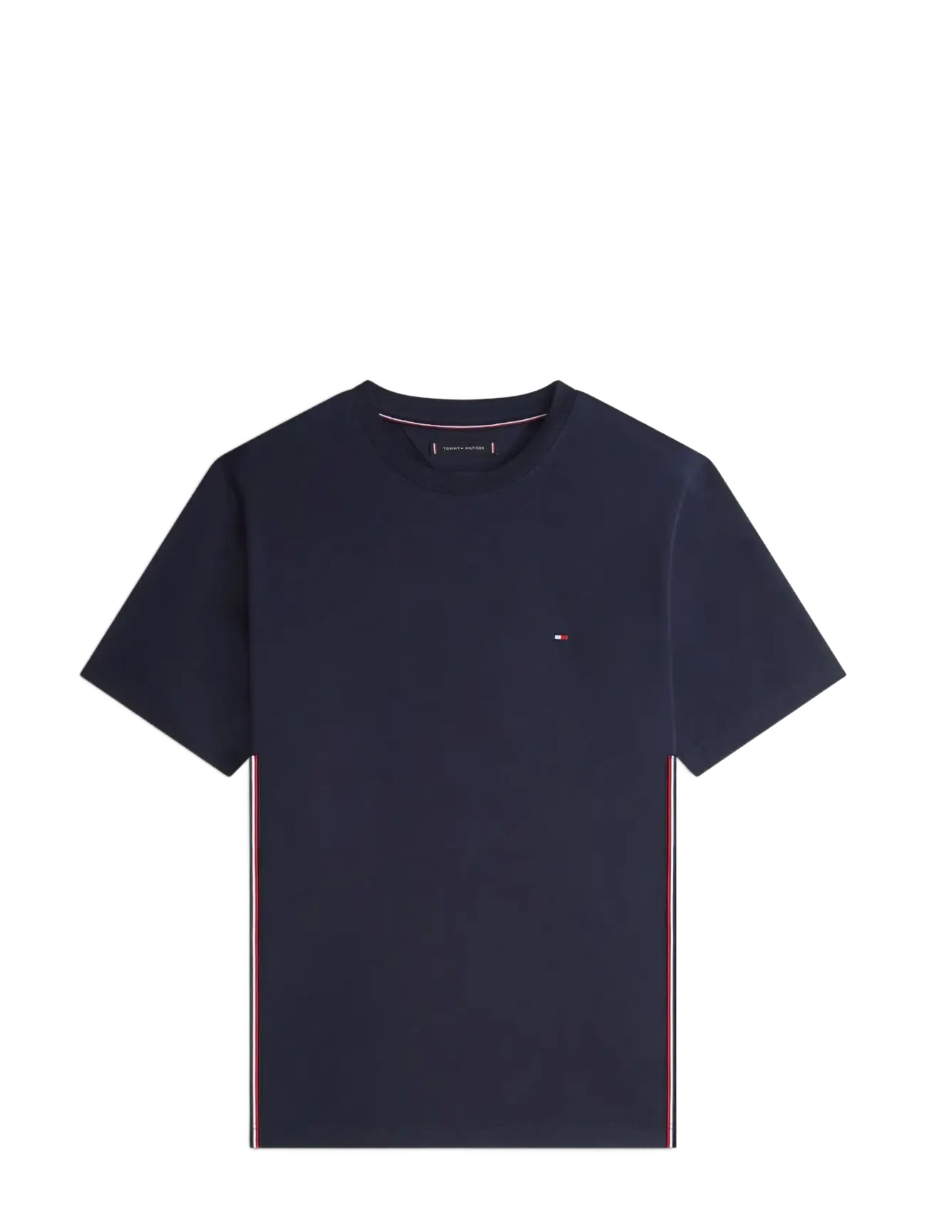 Tommy Hilfiger GLOBAL STRIPE TEE - Tommy Hilfiger - DESERT SKY / navy