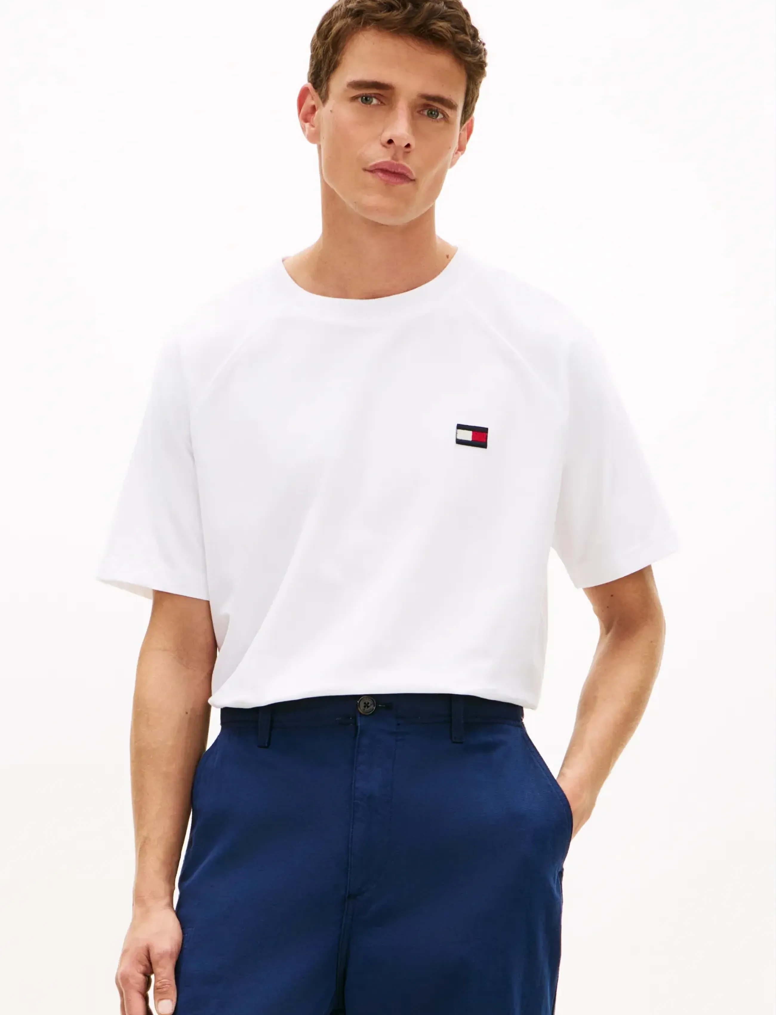 Tommy Flag Elevated Tee
