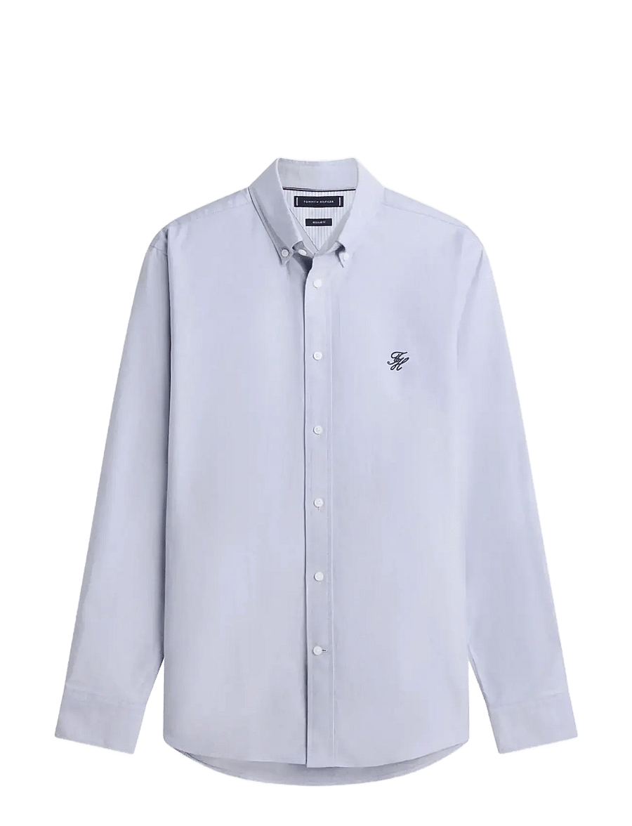 Tommy Hilfiger - HERITAGE OXFORD IMD RF SHIRT - oxford-hemden - bistro blue - 1